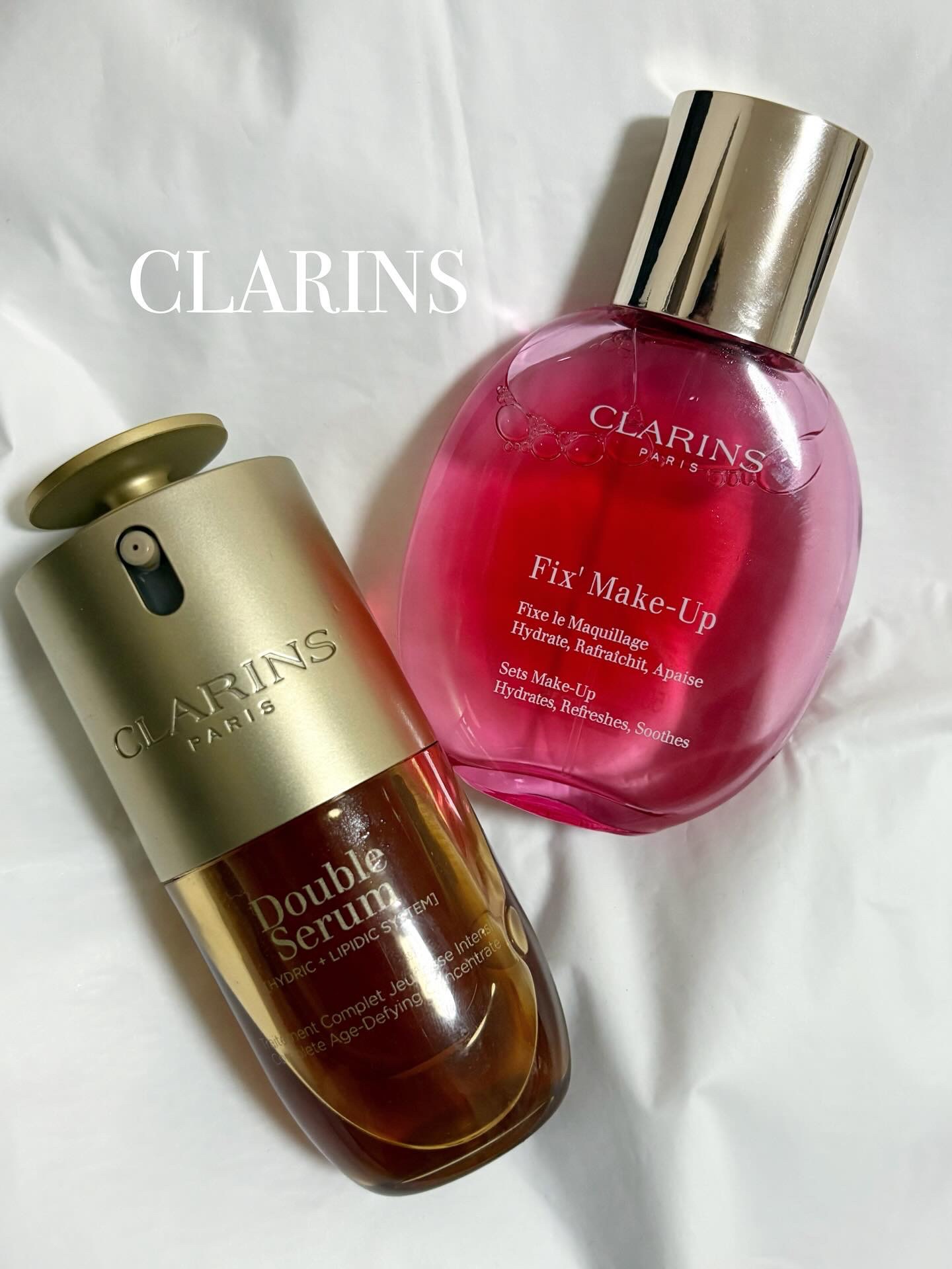 フィックス メイクアップ N/CLARINS/ミスト状化粧水を使ったクチコミ（1枚目）