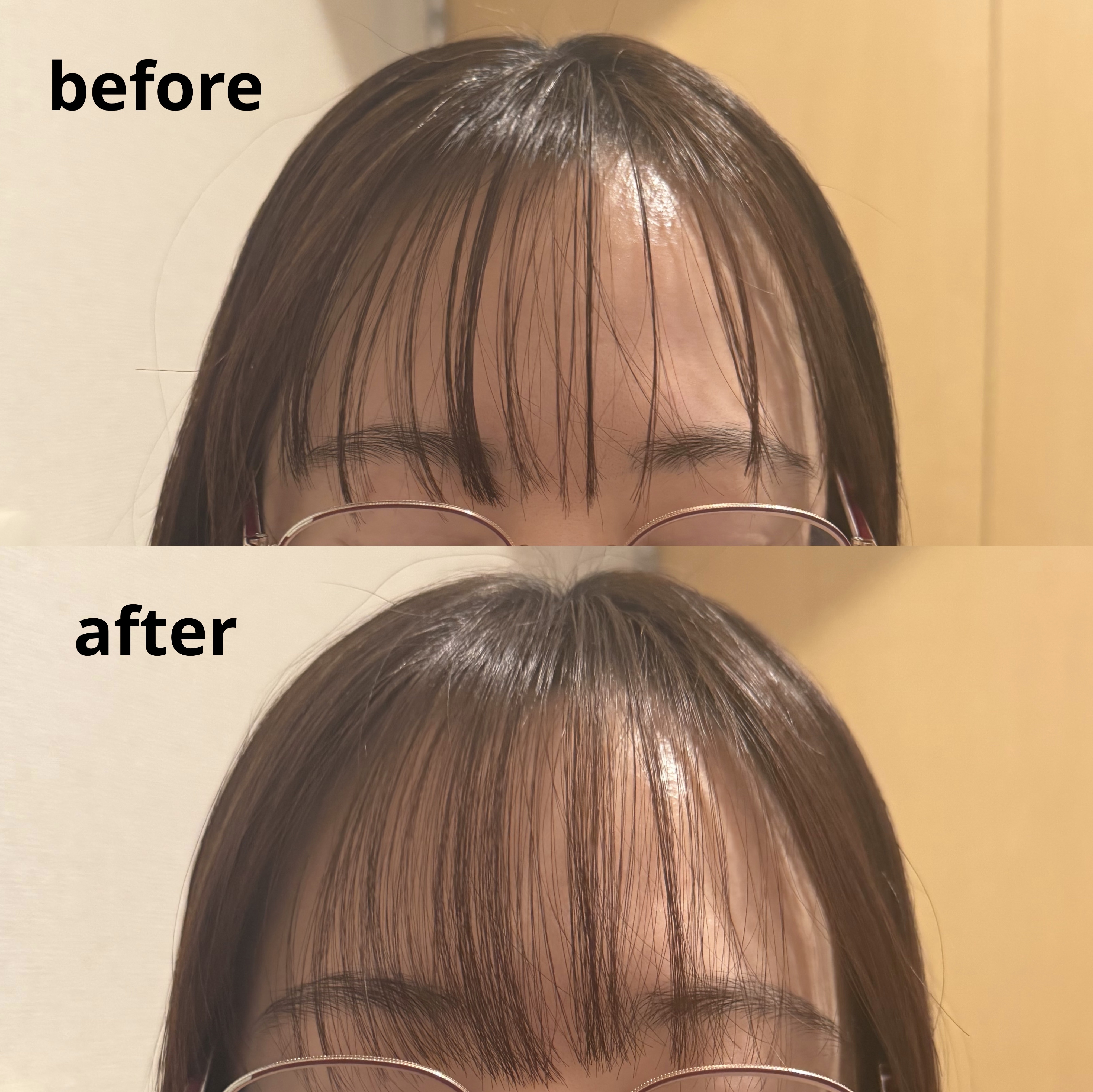 モモリ ふわっとさら髪ドライシャンプーのクチコミ「暖かくなってくると起こるヘアトラブルのひとつが
前髪ペタペタ問題💦
汗や皮脂で前髪がくっついて.....」（2枚目）