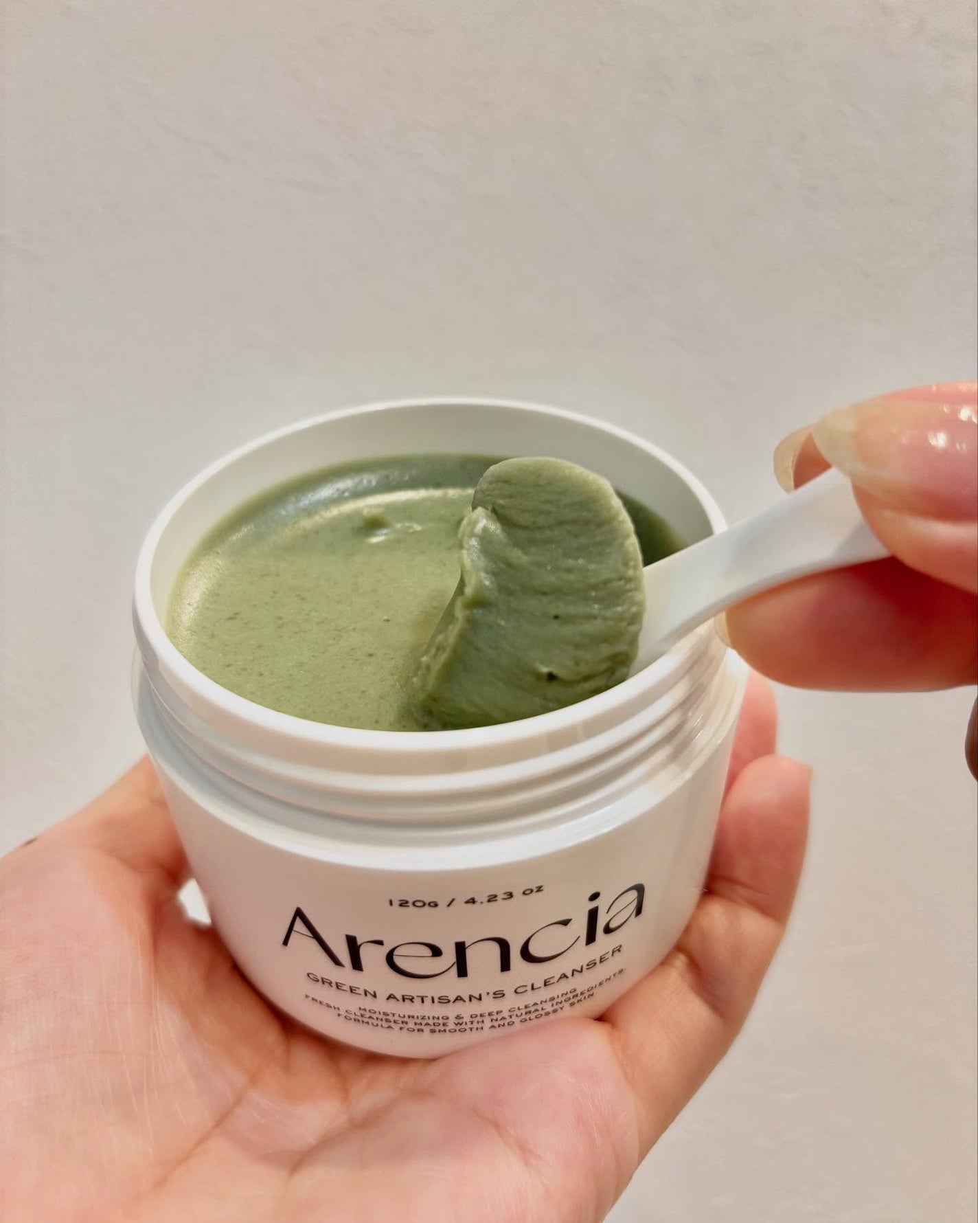 プレミアムもちソープ「グリーンアルティザン」/アレンシア/その他洗顔料を使ったクチコミ(4枚目)