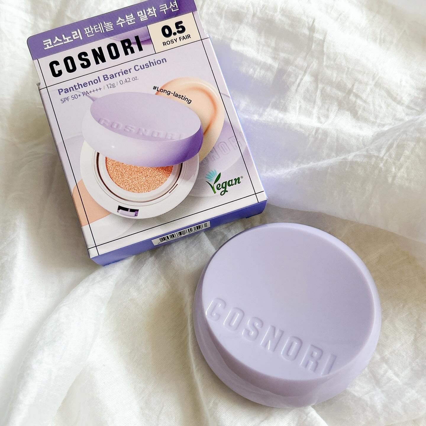パンテノールバリアクッション/COSNORI/クッションファンデーションを使ったクチコミ（1枚目）