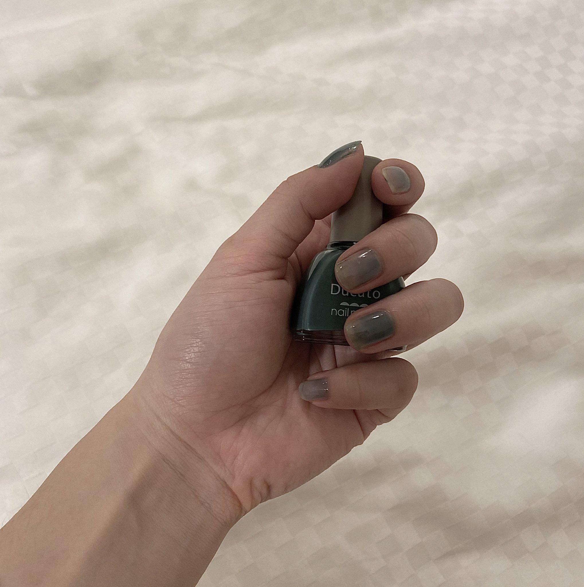 ネイルマイン 22 ジェイドブルー/デュカート/マニキュアを使ったクチコミ（1枚目）