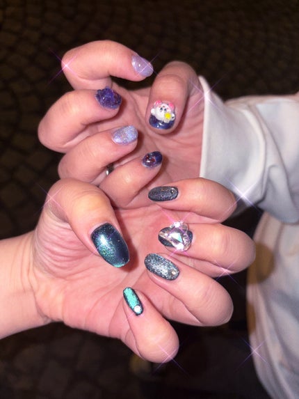 ジェルネイル(ライト対応)/セリア/ジェルネイルを使ったクチコミ(2枚目)