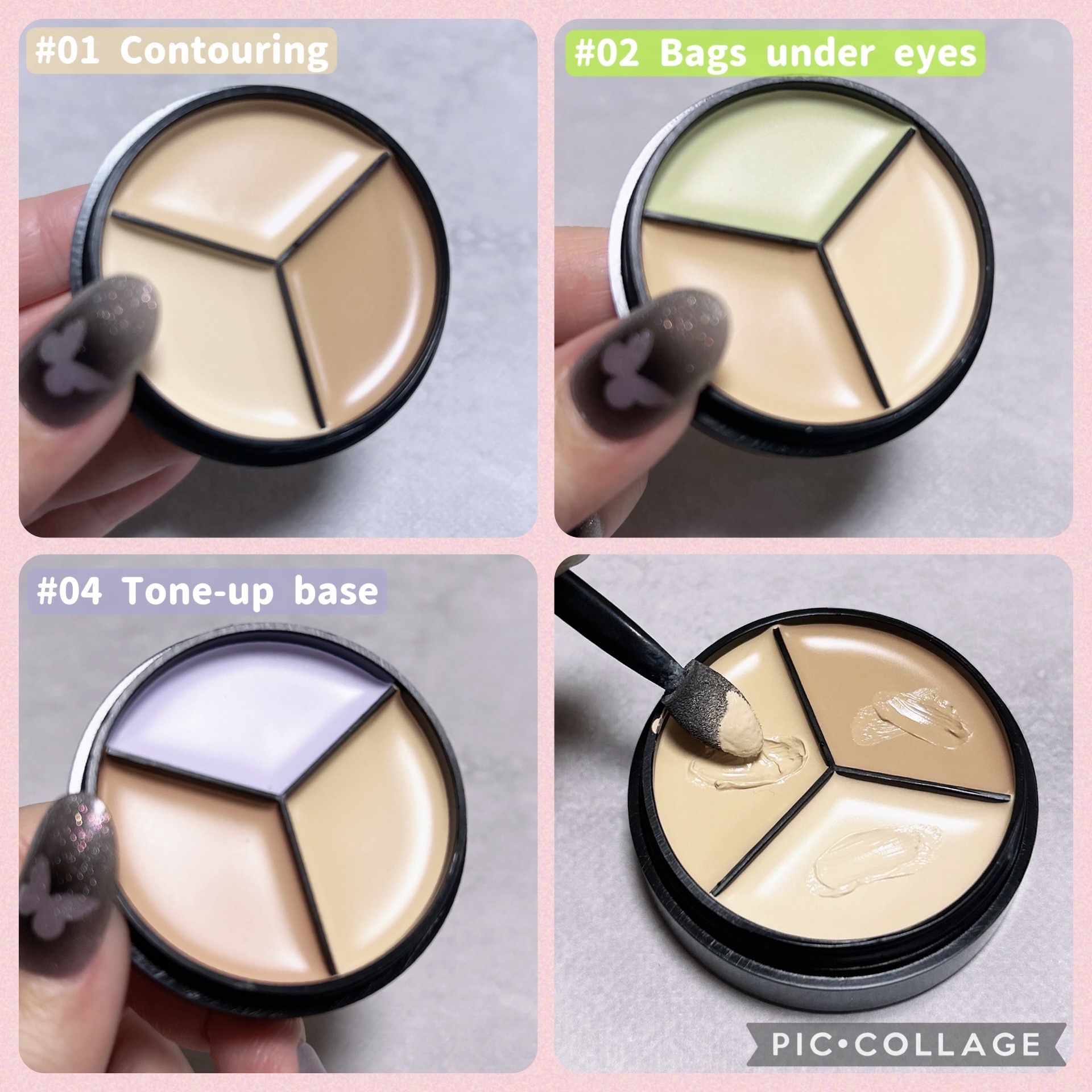 lovelycc マジックカバーチートコンシーラー/LOVELYCC/パレットコンシーラーを使ったクチコミ（2枚目）