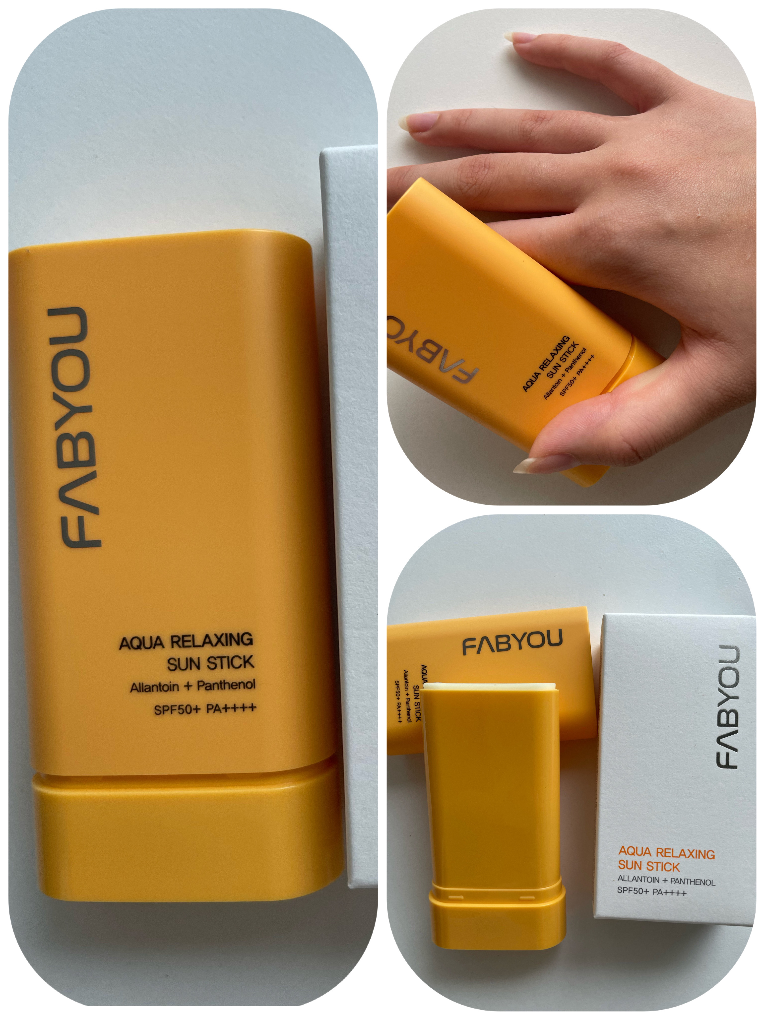 アクアリラクシングサンスティック/FABYOU/日焼け止めスティックを使ったクチコミ（1枚目）