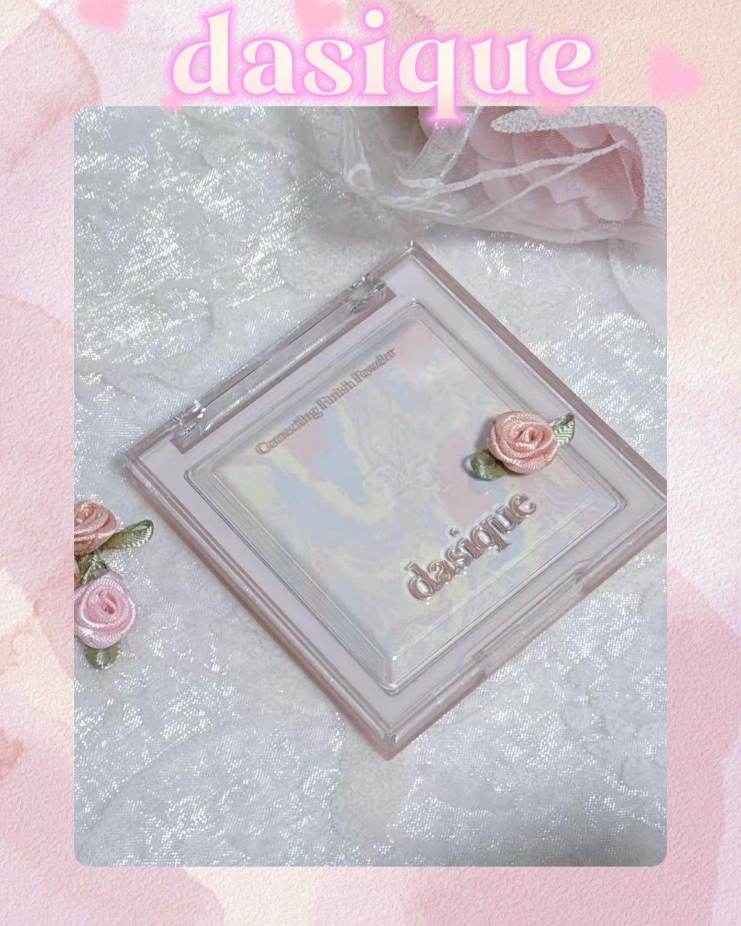 コレクティングフィニッシュパウダー/dasique/プレストパウダーを使ったクチコミ(2枚目)