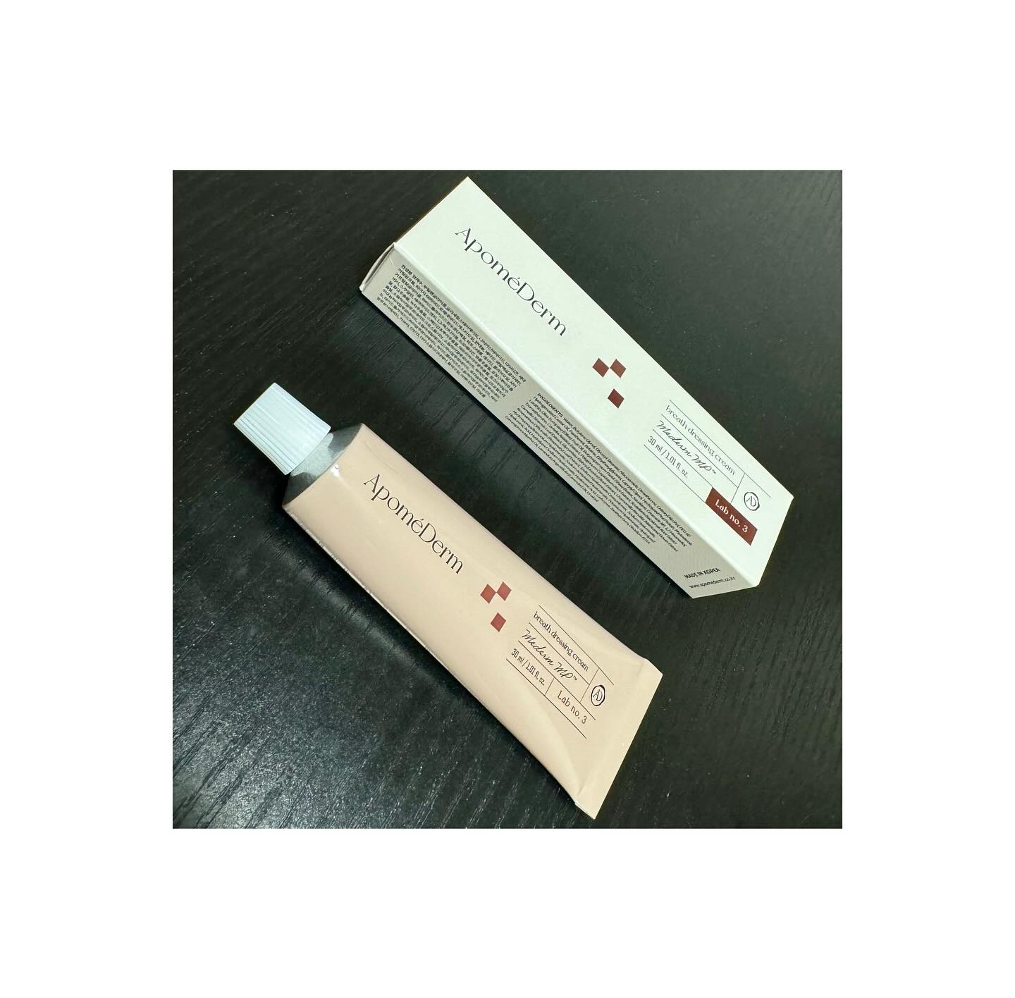 アポメダムルビスドレッシングクリーム/Apomederm/フェイスクリームを使ったクチコミ（1枚目）