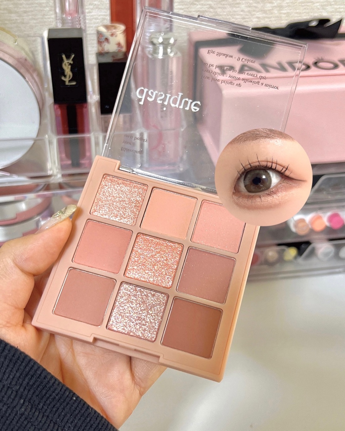 ブレンディングムードチーク/dasique/パウダーチークを使ったクチコミ（2枚目）