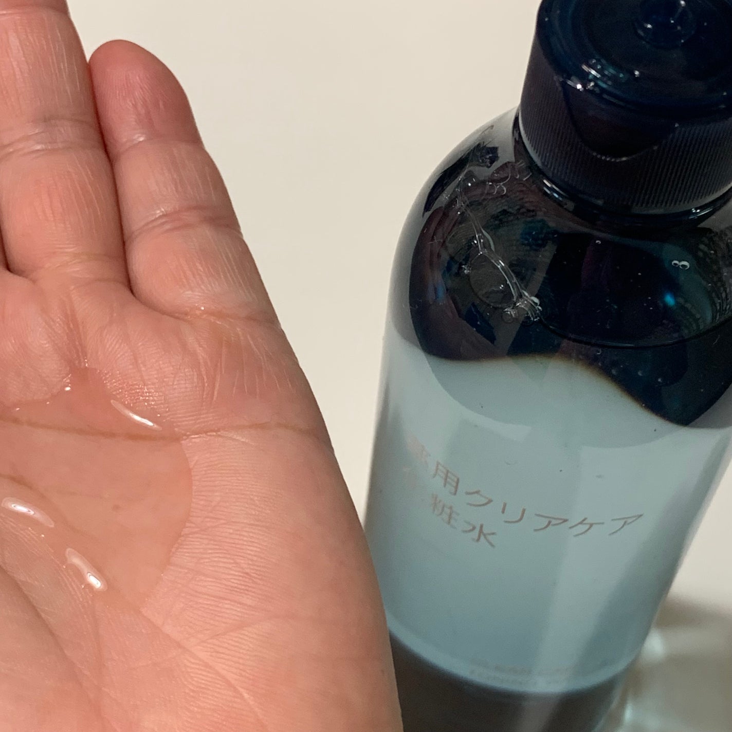 薬用クリアケア化粧水/無印良品/化粧水を使ったクチコミ(2枚目)