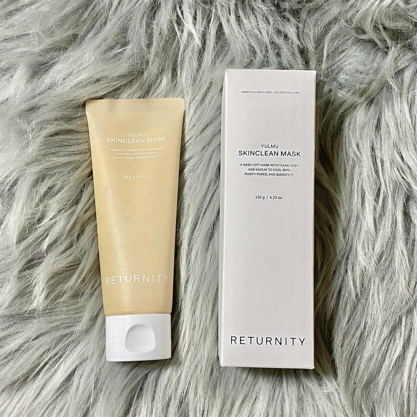 ユルムスキンクリーンパック/RETURNITY/洗い流すパック・マスクを使ったクチコミ（1枚目）
