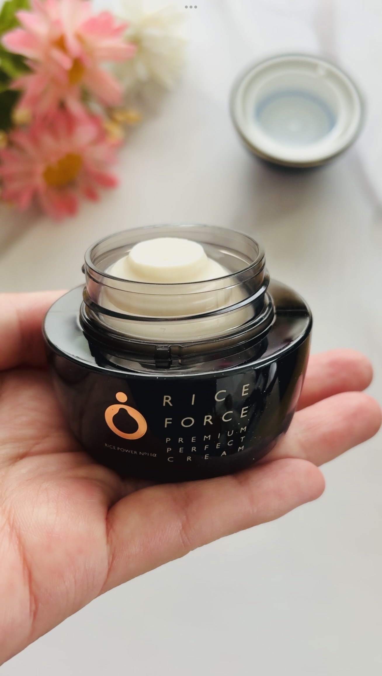 プレミアムパーフェクトクリーム/ライスフォース/フェイスクリームを使ったクチコミ（3枚目）