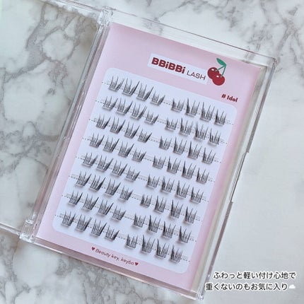 keybo BBiBBi LASH/keybo/つけまつげを使ったクチコミ(4枚目)