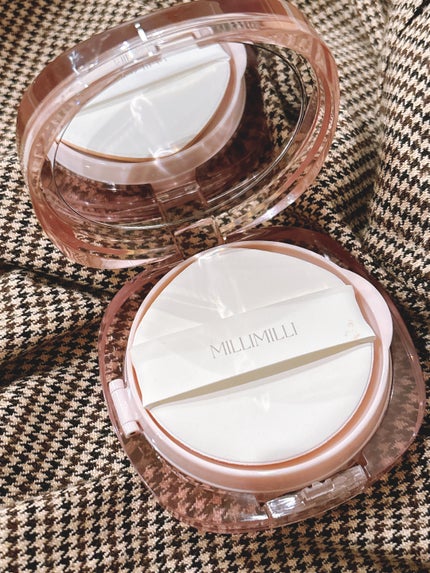 ツートンクッション/MILLIMILLI/クッションファンデーションを使ったクチコミ(2枚目)
