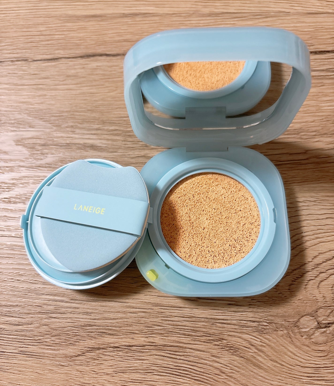 ラネージュ ネオクッション ミュイ /LANEIGE/クッションファンデーションを使ったクチコミ(2枚目)