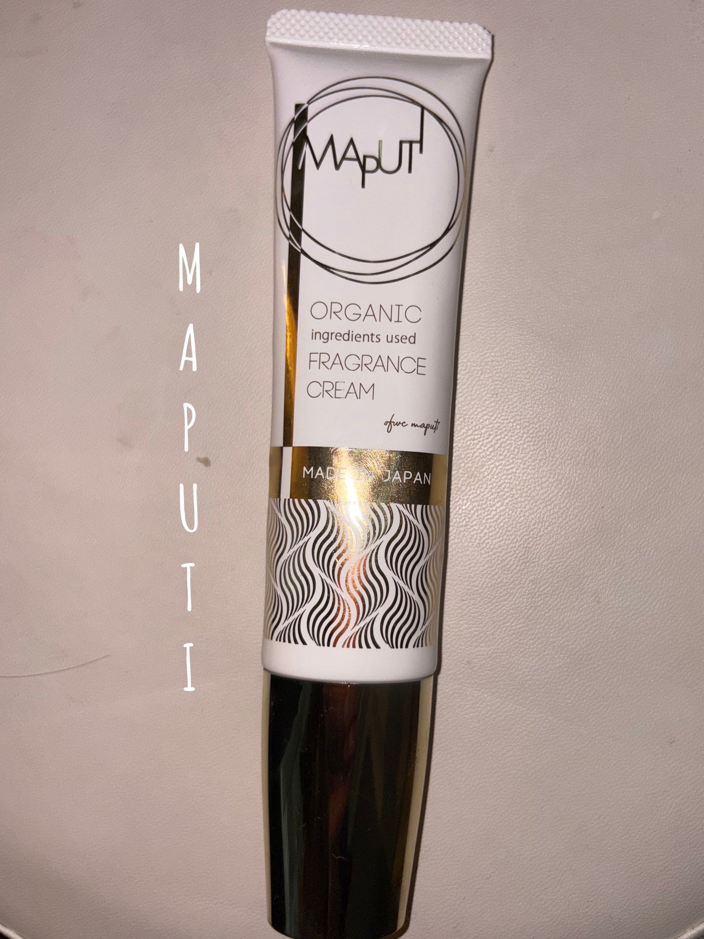 オーガニックフレグランスバストクリーム/MAPUTI/バスト・ヒップケアを使ったクチコミ(1枚目)