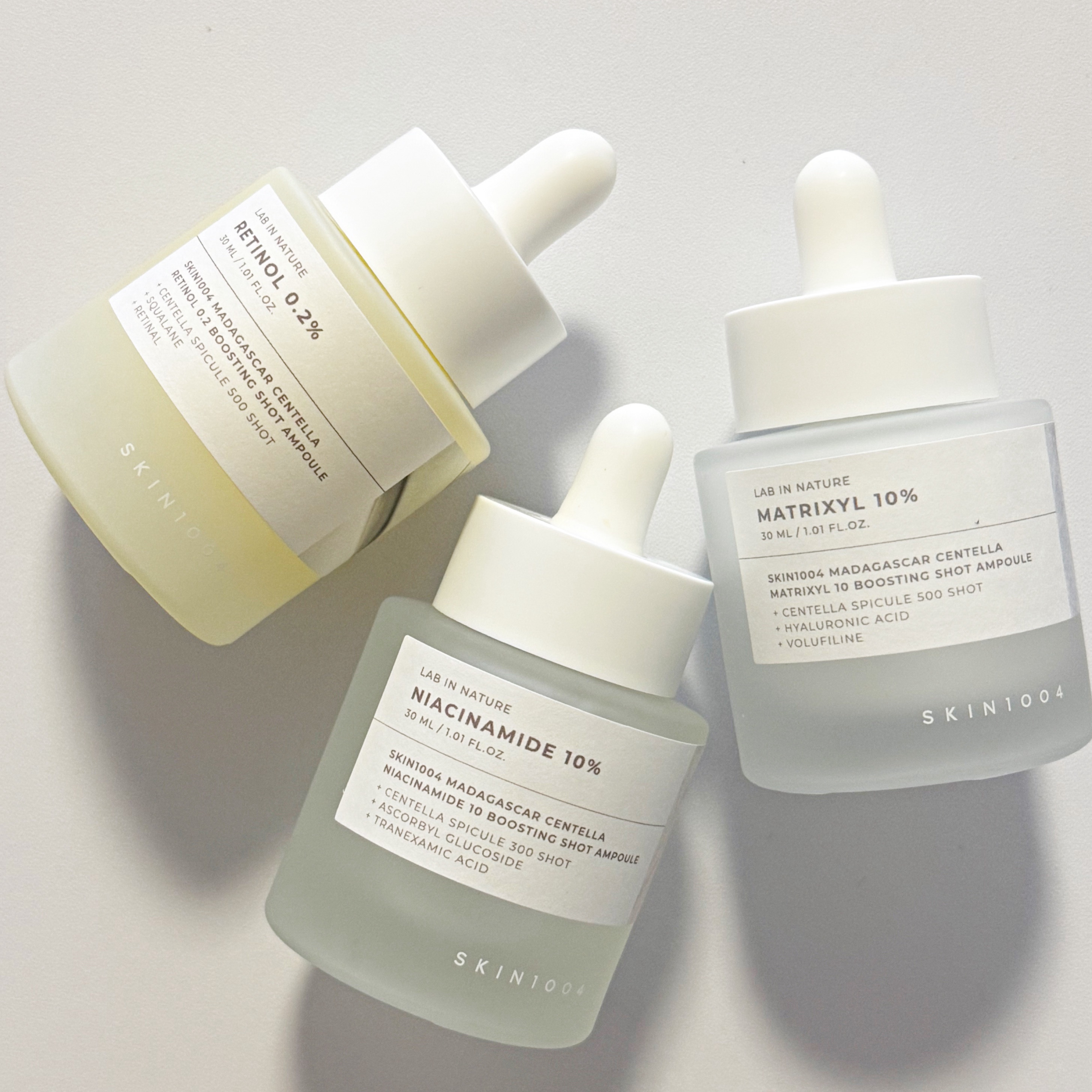 レチノール 0.2 ブースティングショット アンプル/SKIN1004/美容液を使ったクチコミ（2枚目）