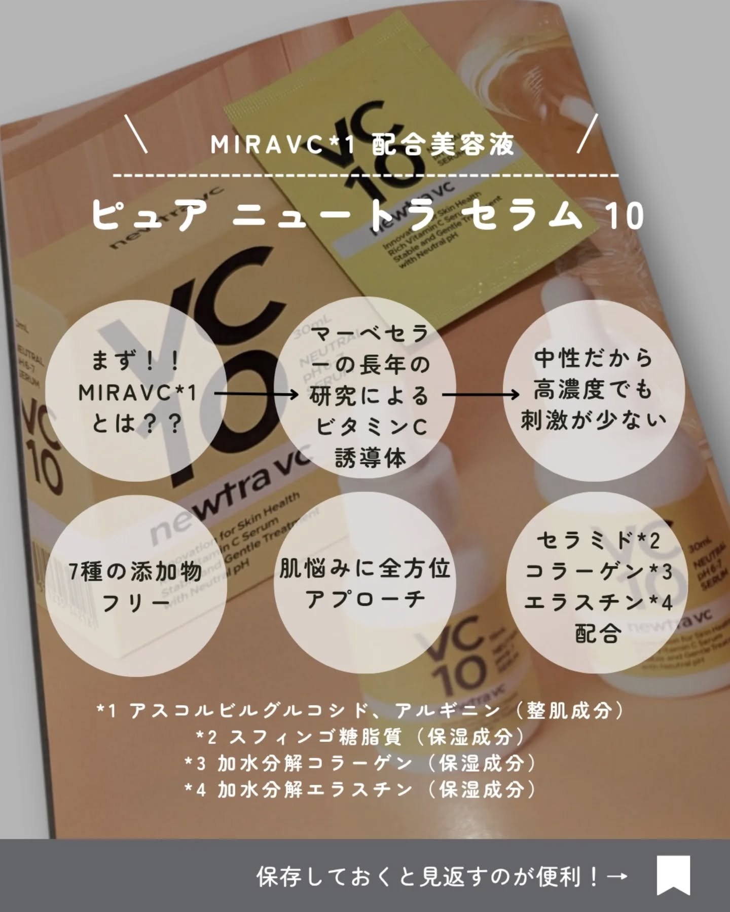 newtra vc10 フェイスマスク/newtra vc/シートマスク・パックを使ったクチコミ（2枚目）