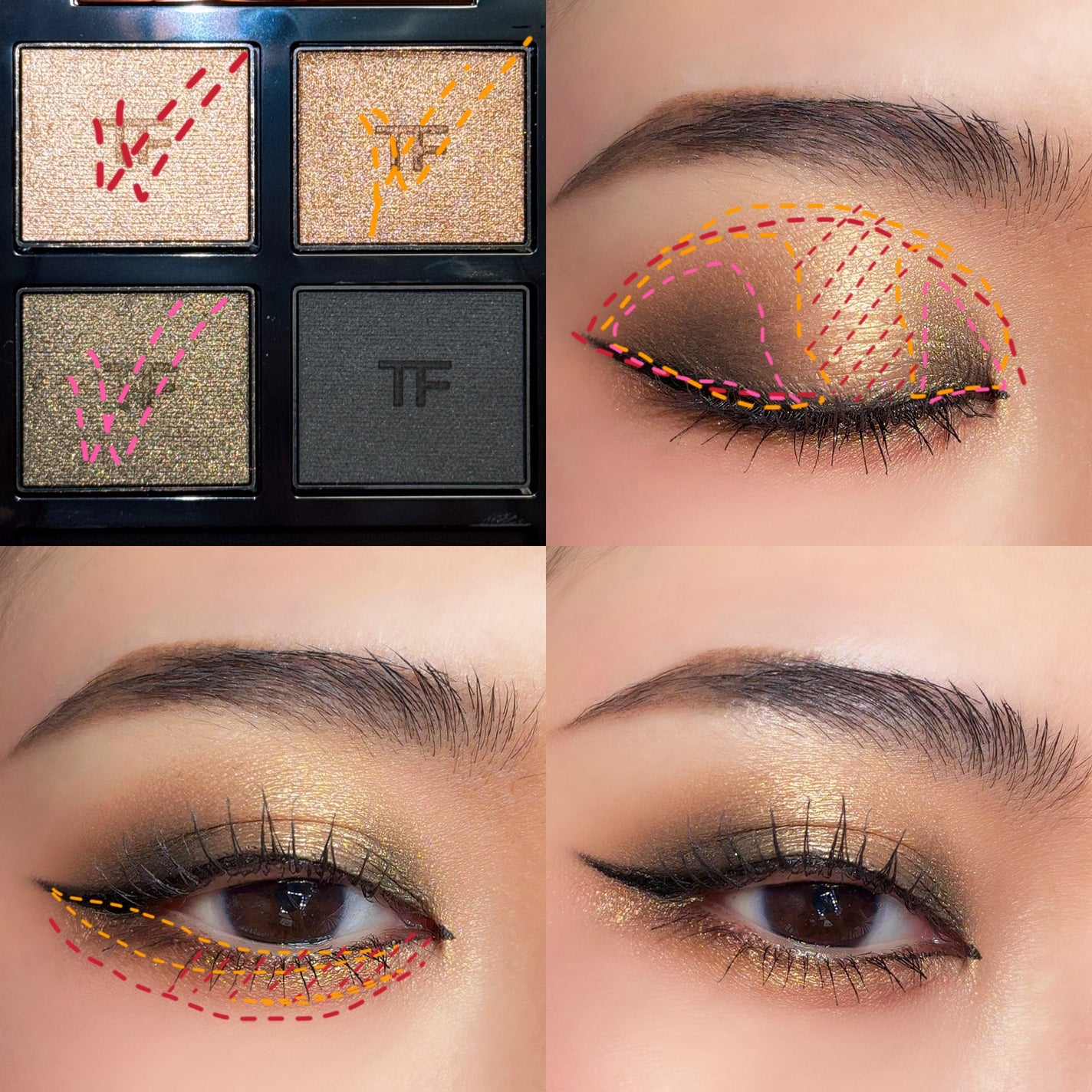アイ カラー クォード/TOM FORD BEAUTY/アイシャドウパレットを使ったクチコミ(5枚目)