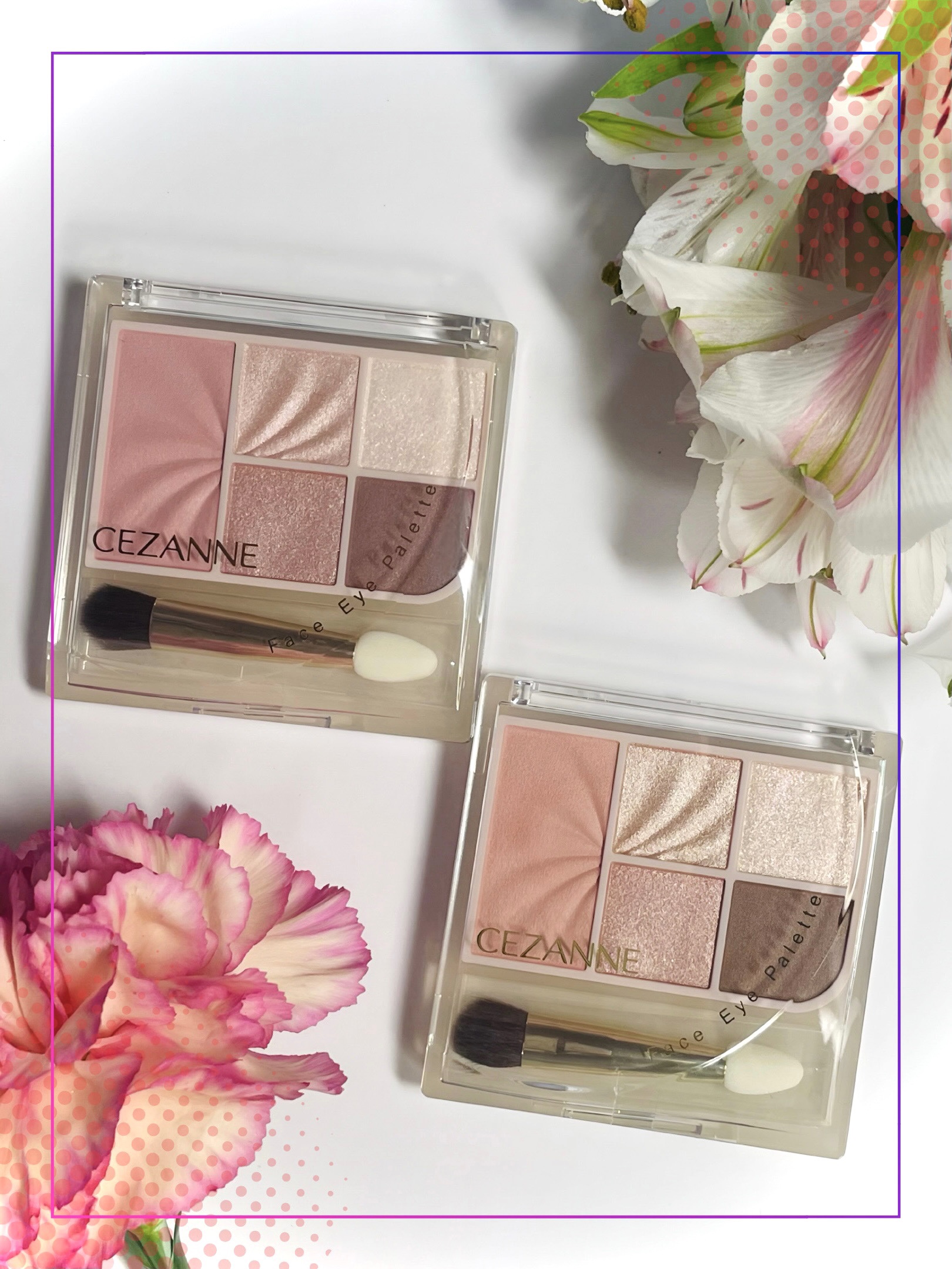 フェイスアイパレット/CEZANNE/アイシャドウを使ったクチコミ（1枚目）