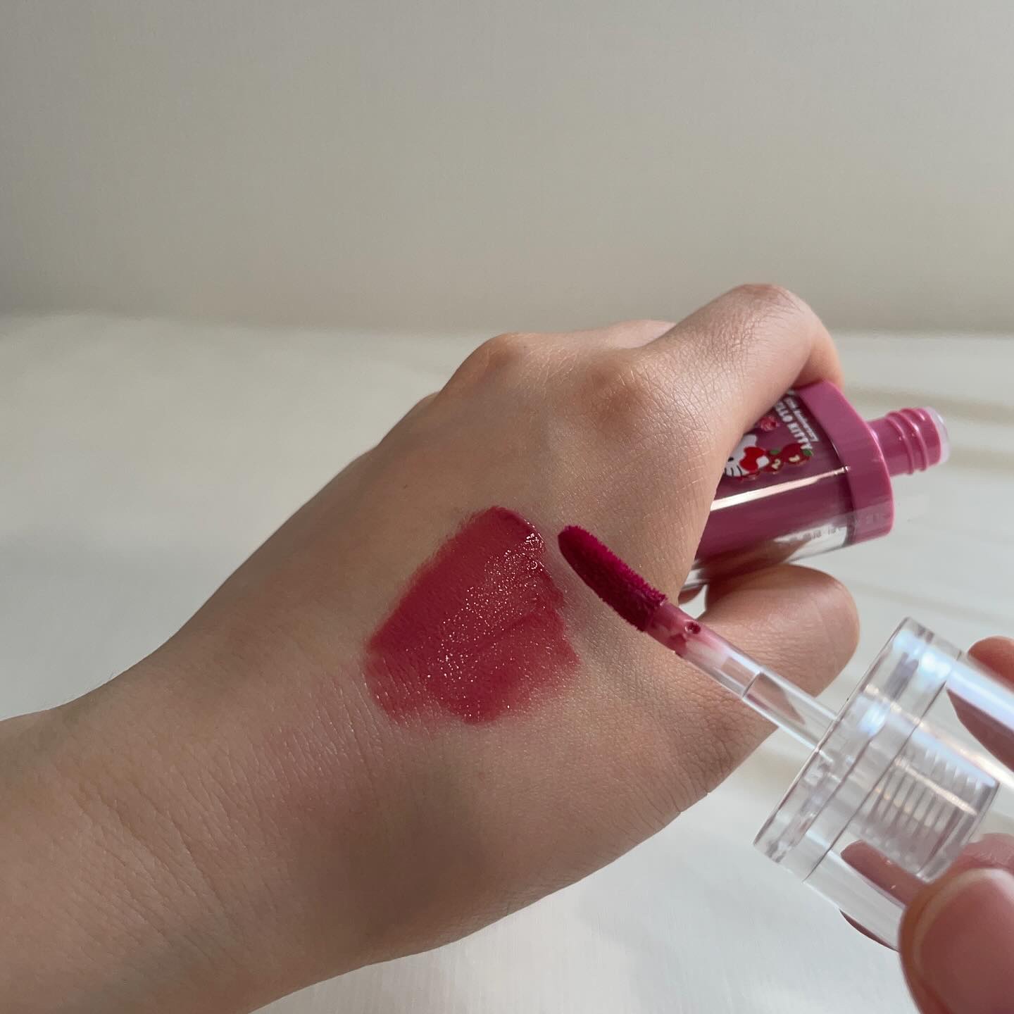 ジェルフィットティント/AMUSE/リップティントを使ったクチコミ（3枚目）