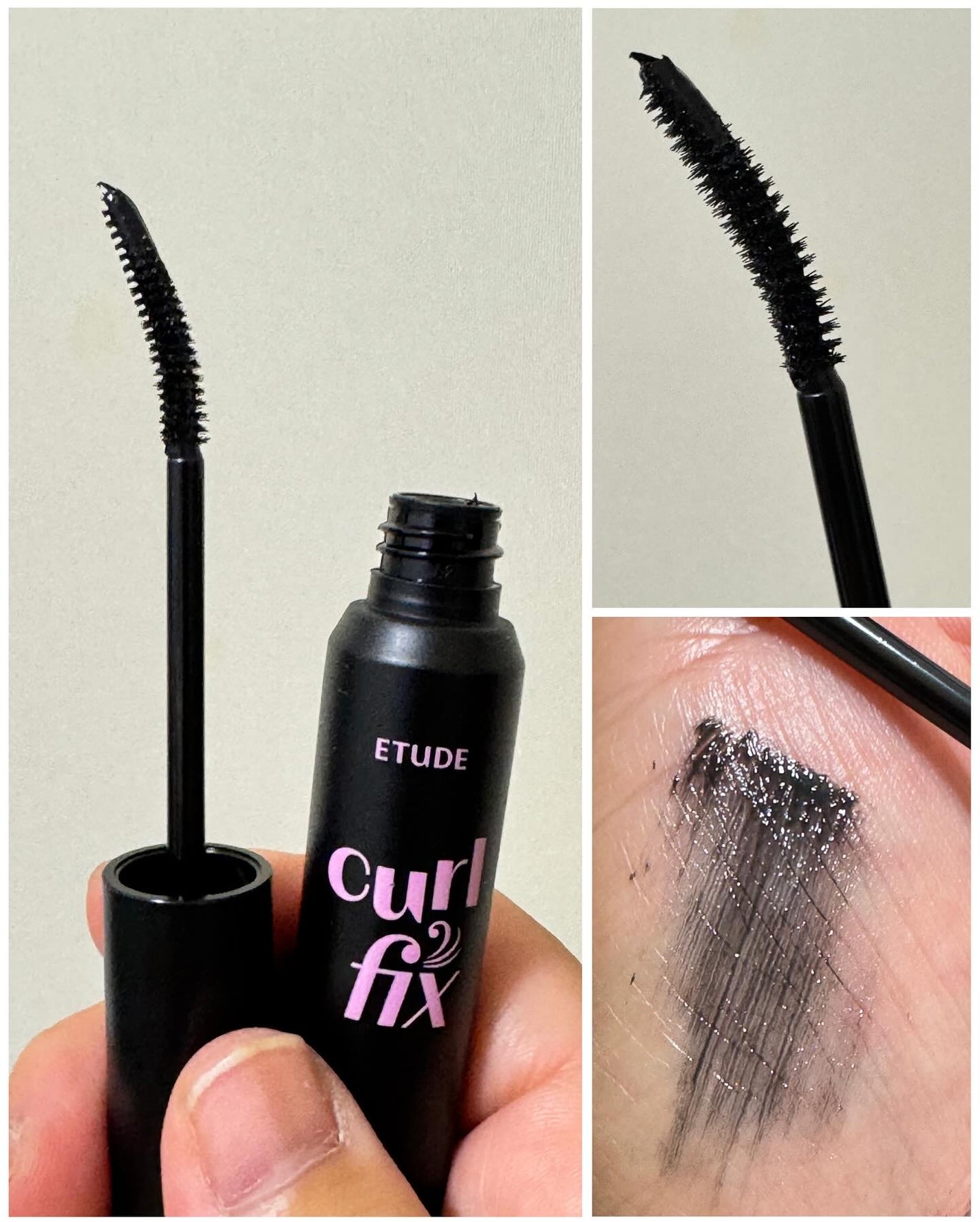 カールフィックスマスカラ&ミニリムーバーセット/ETUDE/マスカラを使ったクチコミ(4枚目)