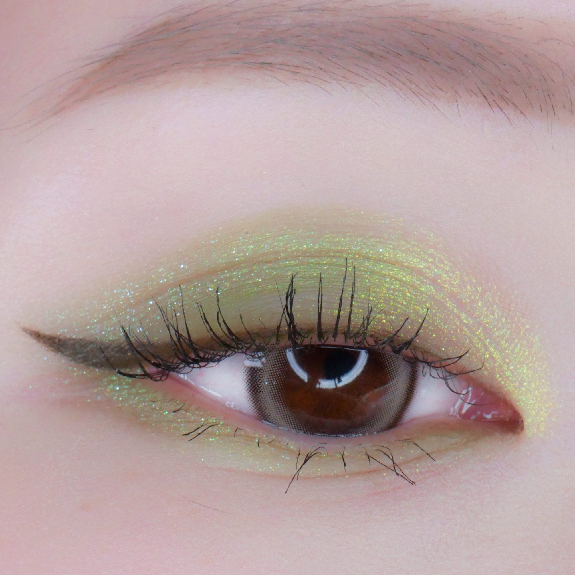 ANGÉLIQUE 1day ネコベージュ(Neko Beige)/ANGÉLIQUE/ワンデー（１DAY）カラコンを使ったクチコミ（2枚目）