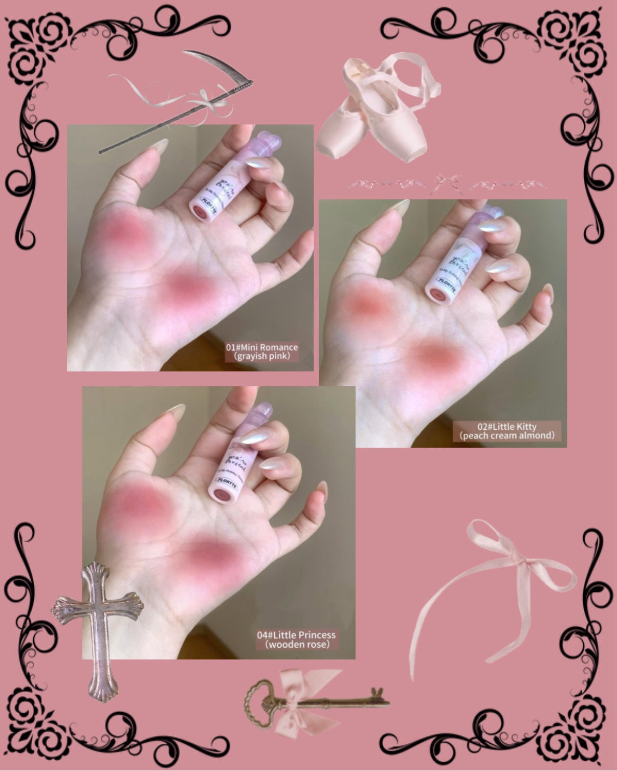 Film-Forming Lip Cream/FLORTTE/口紅を使ったクチコミ(5枚目)