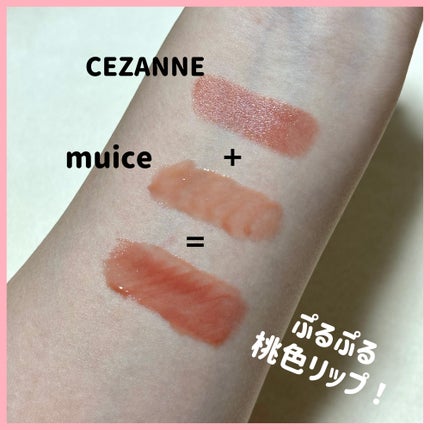 ちゅるリップランパー/muice/リッププランパーを使ったクチコミ(2枚目)