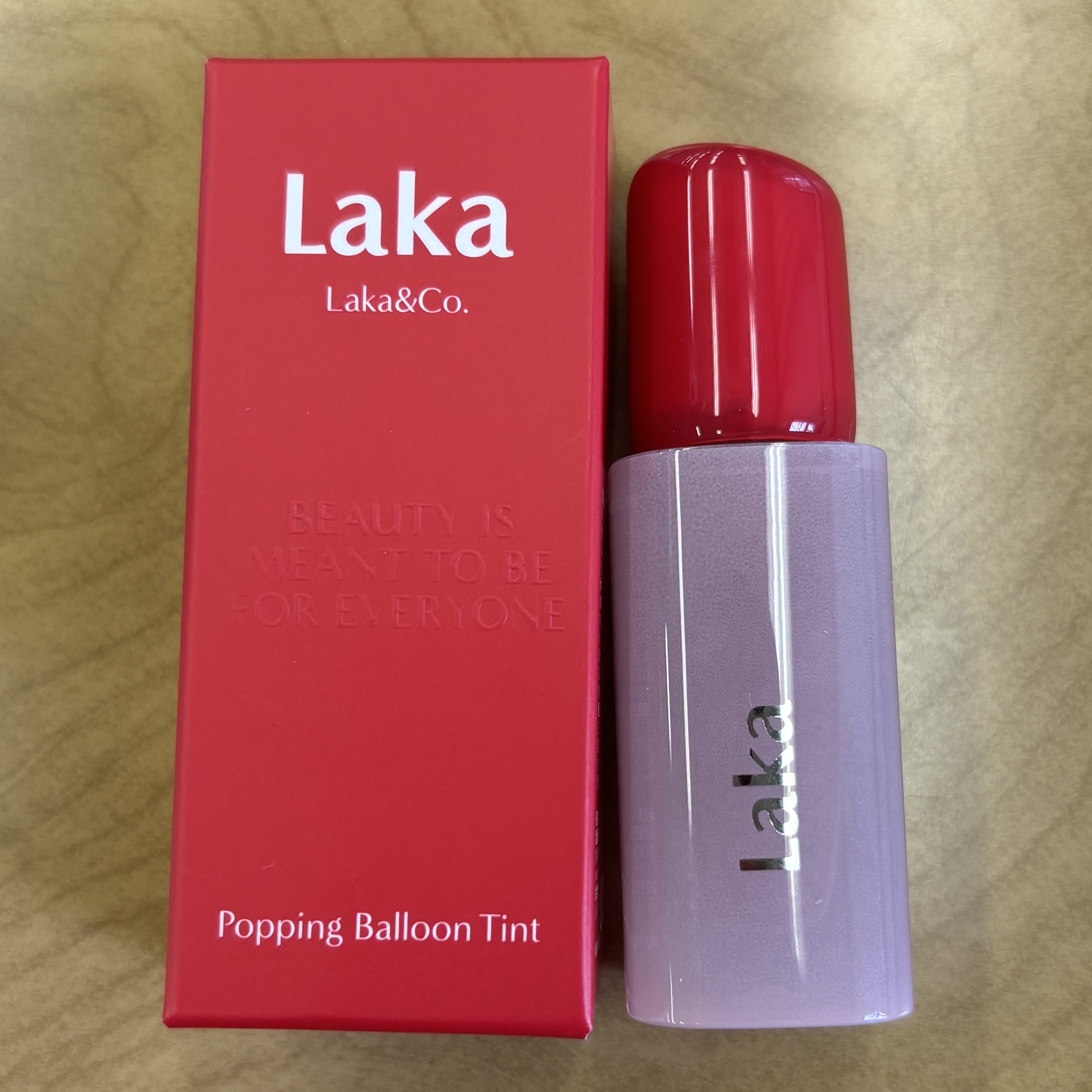 ポッピングバルーンティント/Laka/リップティントを使ったクチコミ（1枚目）