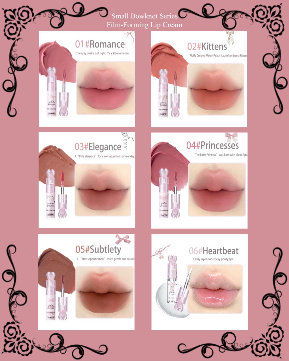 Film-Forming Lip Cream/FLORTTE/口紅を使ったクチコミ(2枚目)