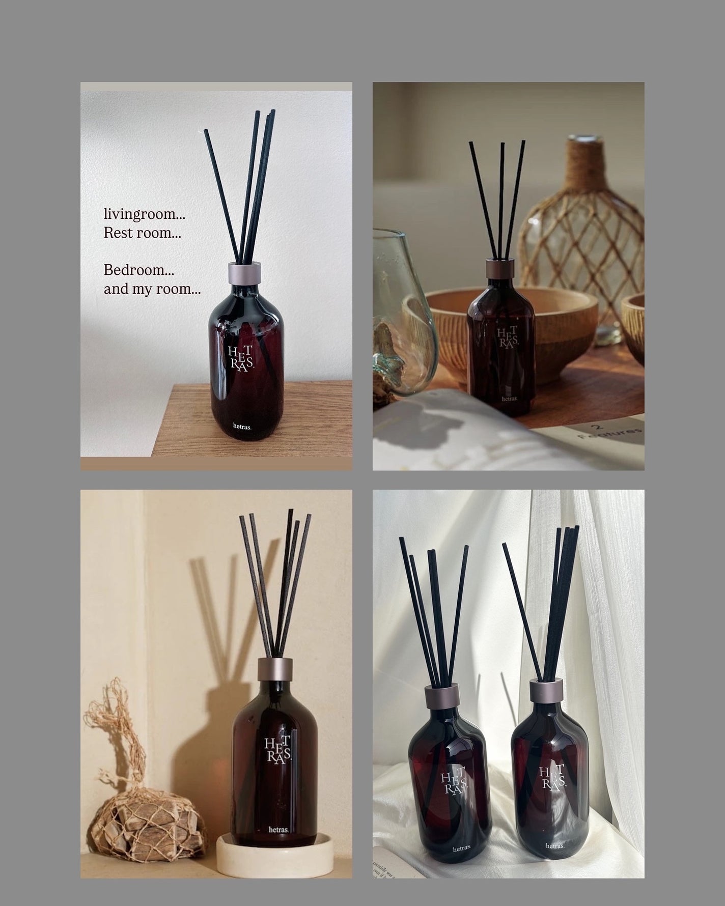 プレミアムディフューザー/hetras/ルームフレグランスを使ったクチコミ(5枚目)