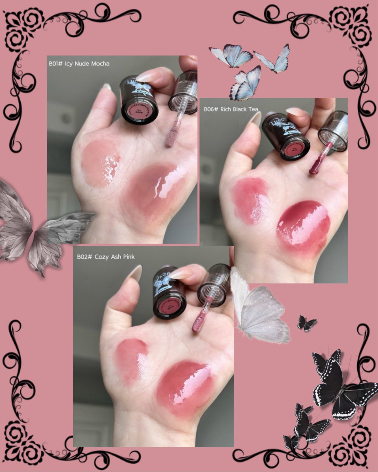 Film-Forming Lip Cream/FLORTTE/口紅を使ったクチコミ(4枚目)