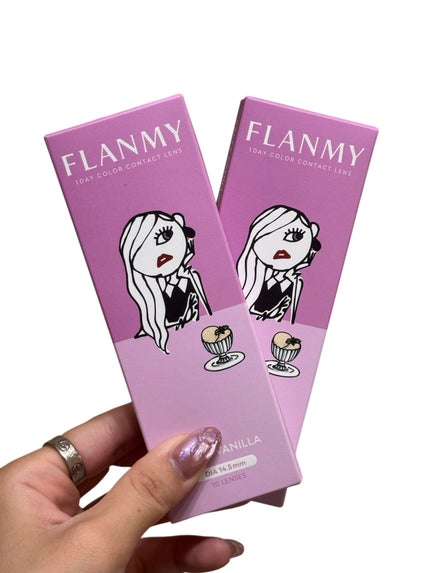 FLANMY 1day/FLANMY/ワンデー(1DAY)カラコンを使ったクチコミ(2枚目)