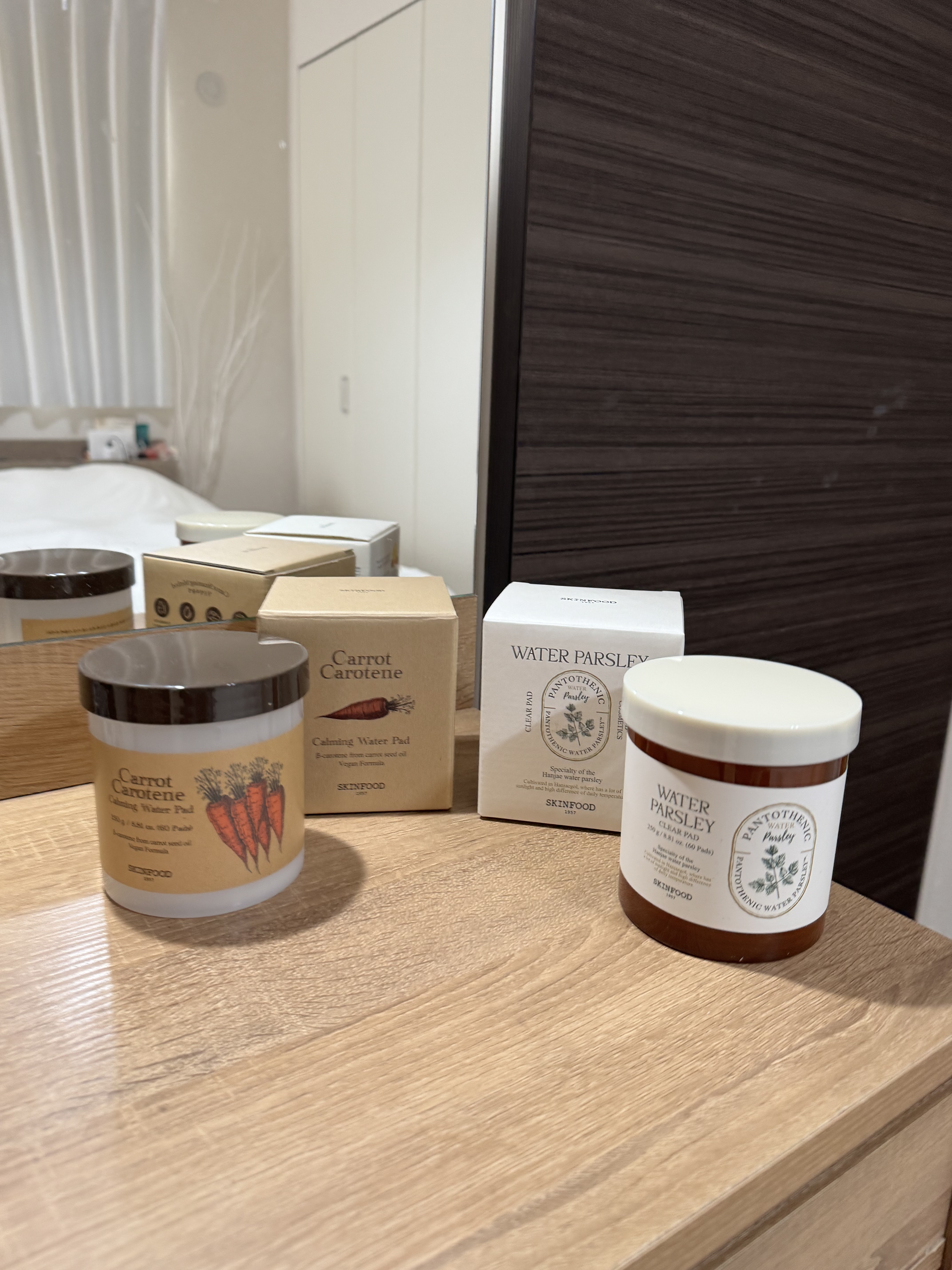 キャロットカロテン カーミングウォーターパッド/SKINFOOD/トナーパッドを使ったクチコミ（1枚目）