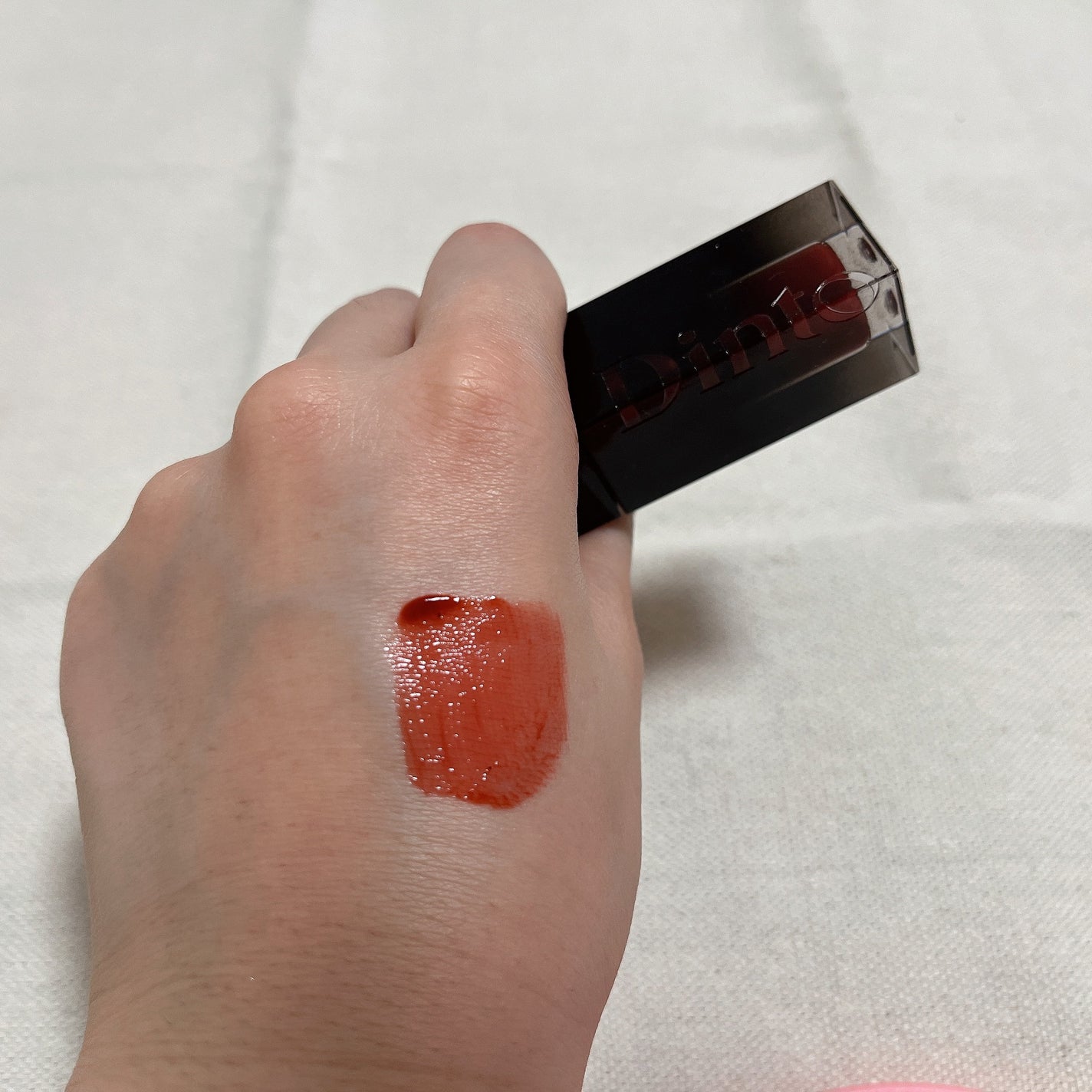 ブラーグロイリップティント/Dinto/リップティントを使ったクチコミ(4枚目)