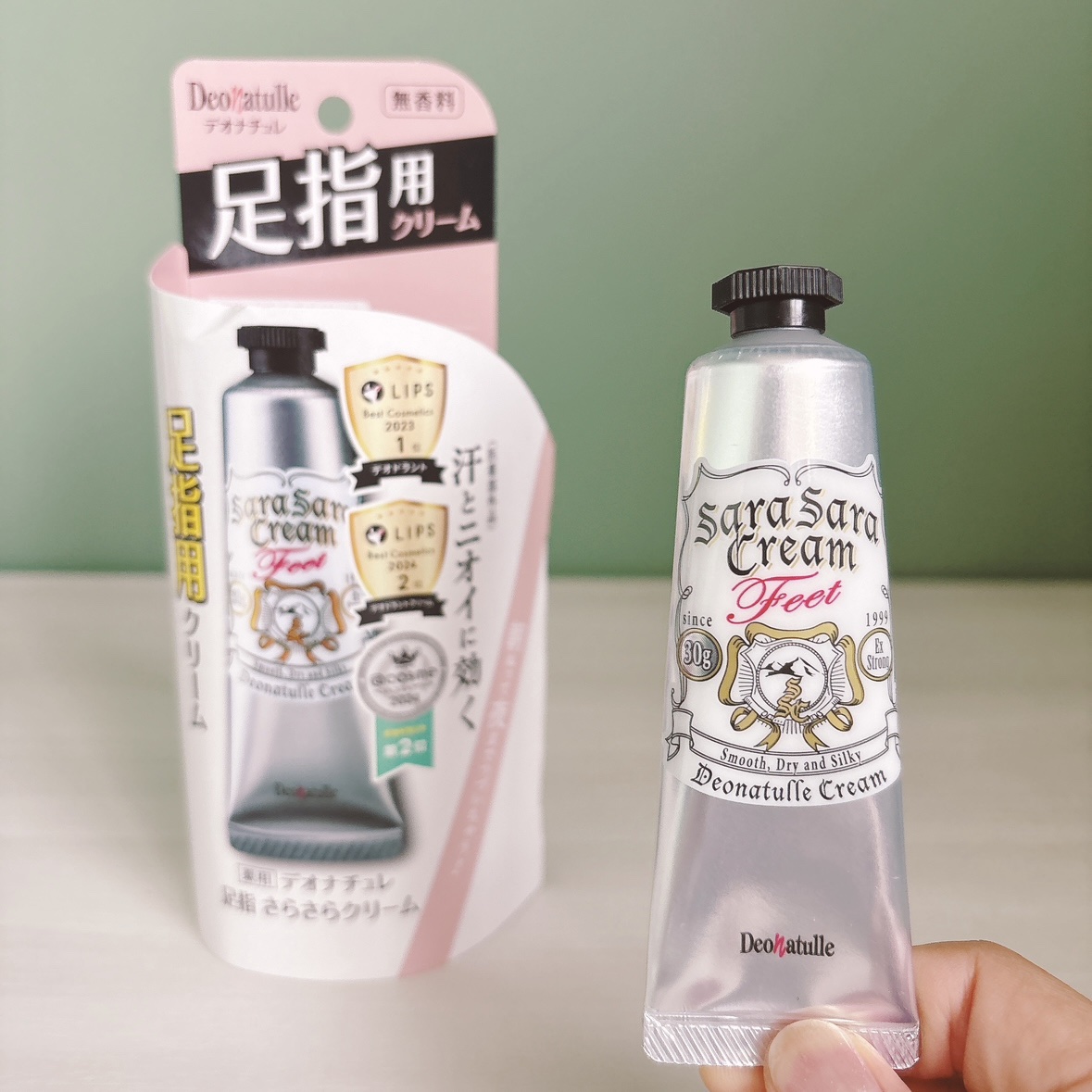 薬用さらさらデオドラントパウダー/デオナチュレ/デオドラント・制汗剤を使ったクチコミ（3枚目）