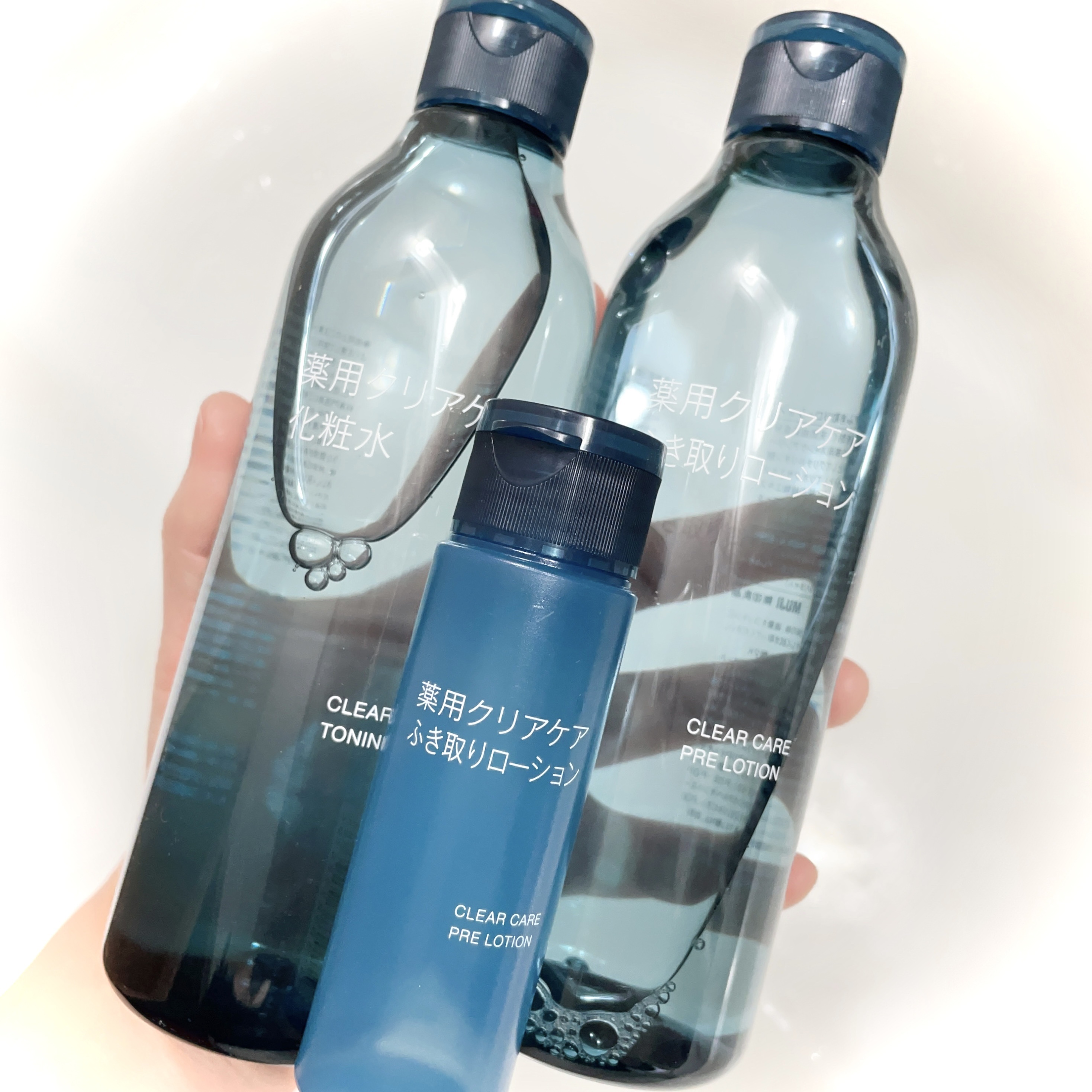 薬用クリアケア化粧水/無印良品/化粧水を使ったクチコミ（1枚目）