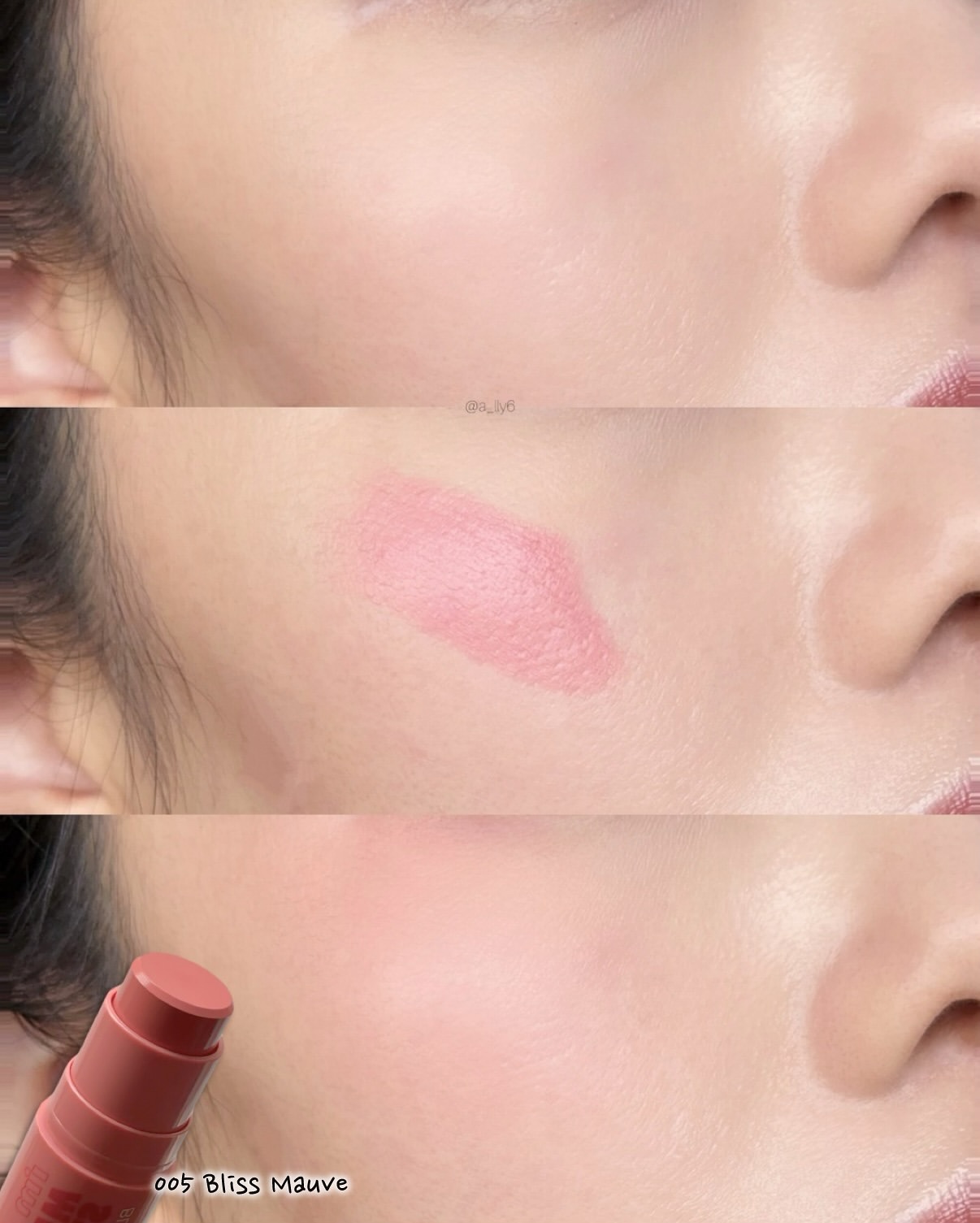 アイムマルチスティックブラッシャー/i’m meme/ジェル・クリームチークを使ったクチコミ（3枚目）