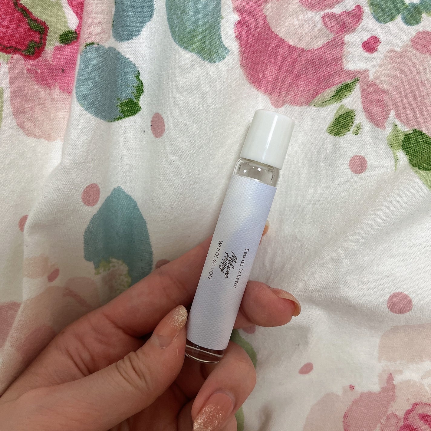 メイクミーハッピー オードトワレ WHITE SAVON/キャンメイク/香水を使ったクチコミ(3枚目)