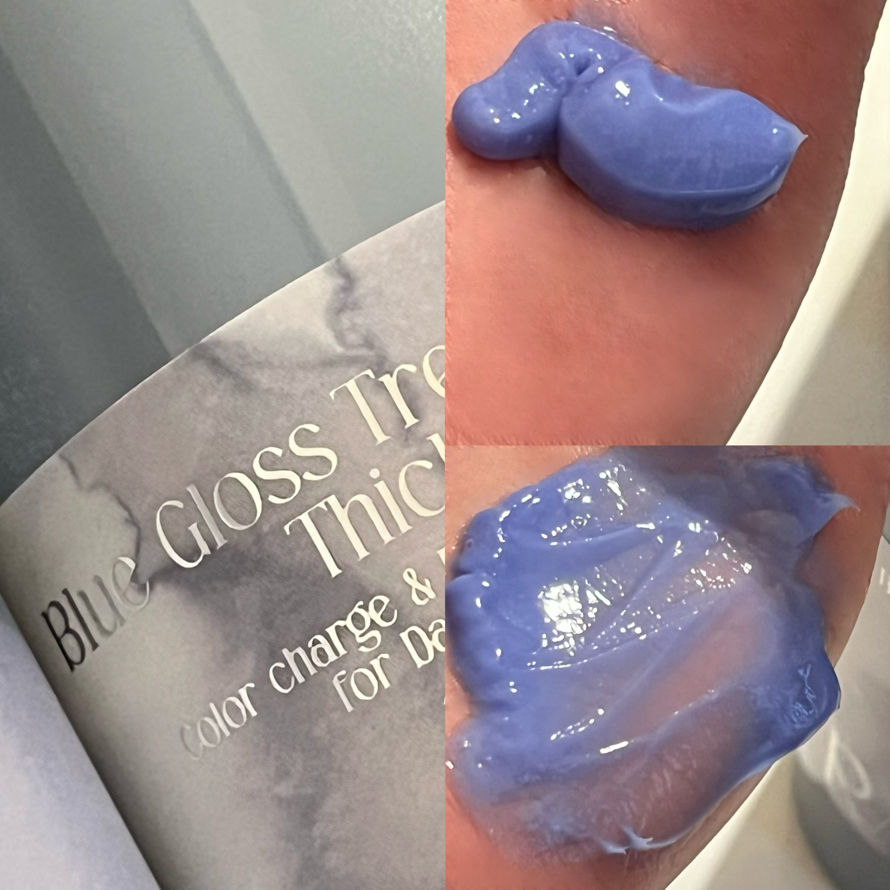 ブルーグロスシャンプー/トリートメント/rasica/市販シャンプーを使ったクチコミ（3枚目）