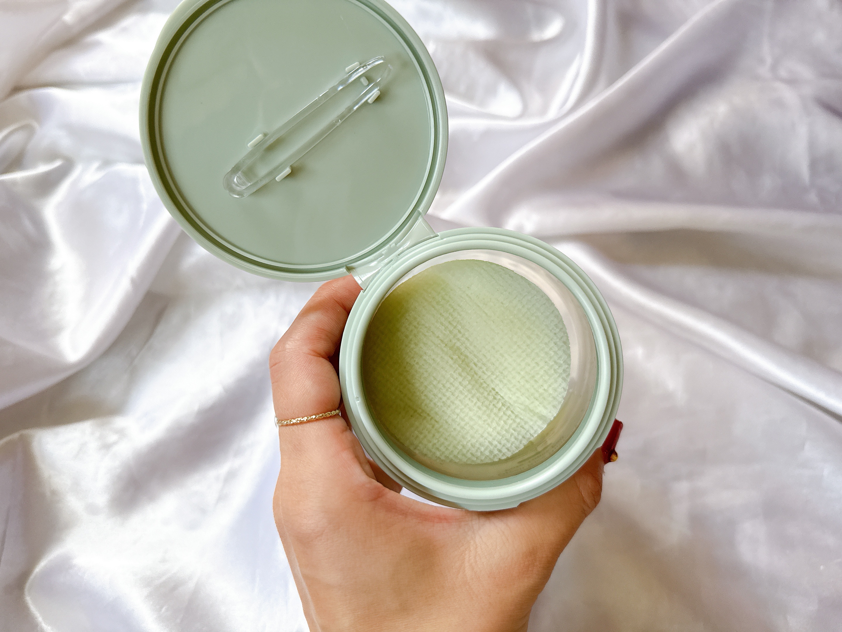 緑米バイオーム™トーンアップ毛穴トナーパッド/Dr.Bio/トナーパッドを使ったクチコミ（2枚目）