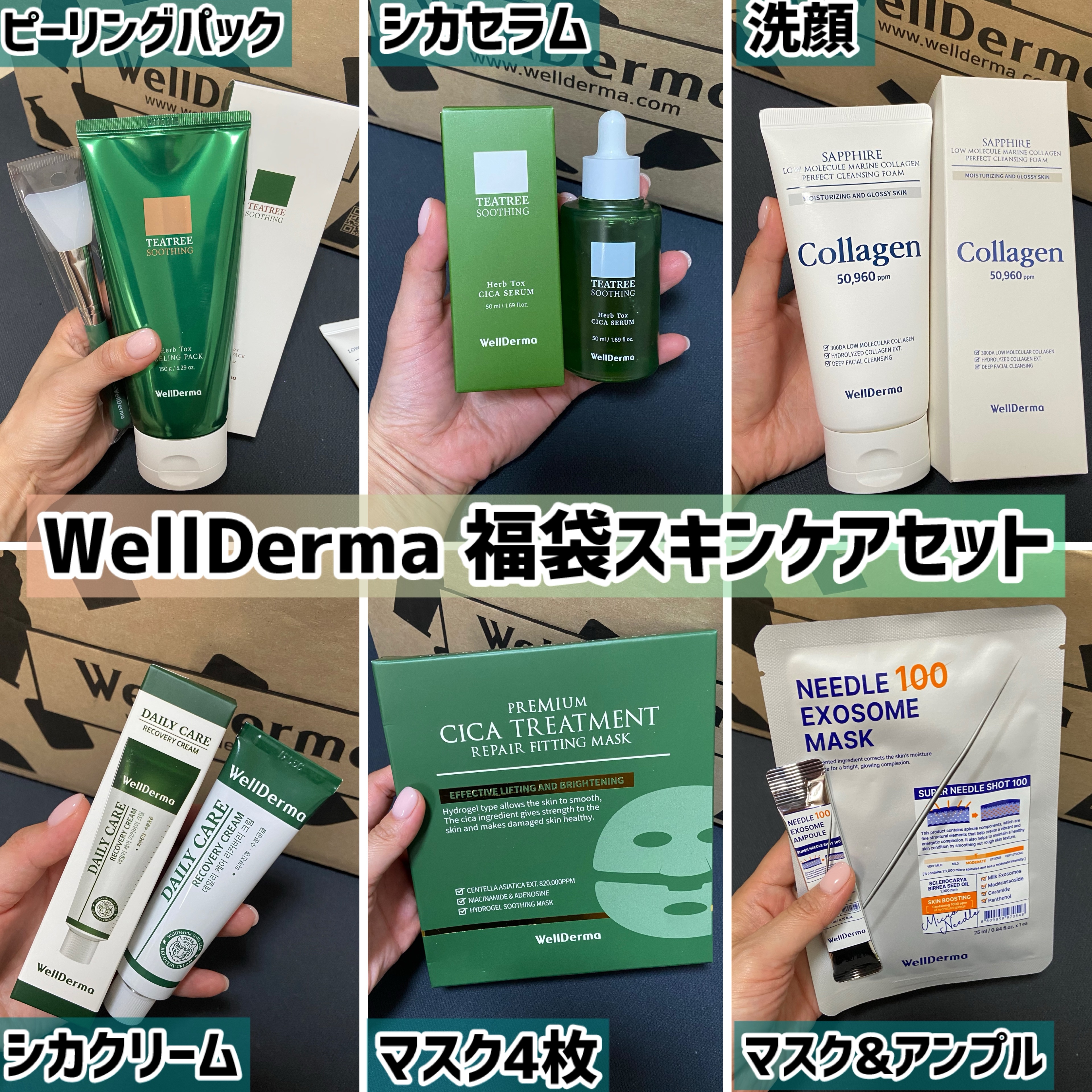 ティーツリーハーブシカマスクパック/WellDerma/シートマスク・パックを使ったクチコミ（3枚目）
