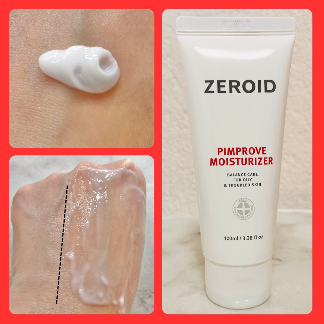 ピンプローブモイスチャーライザー/ZEROID/フェイスクリームを使ったクチコミ（3枚目）