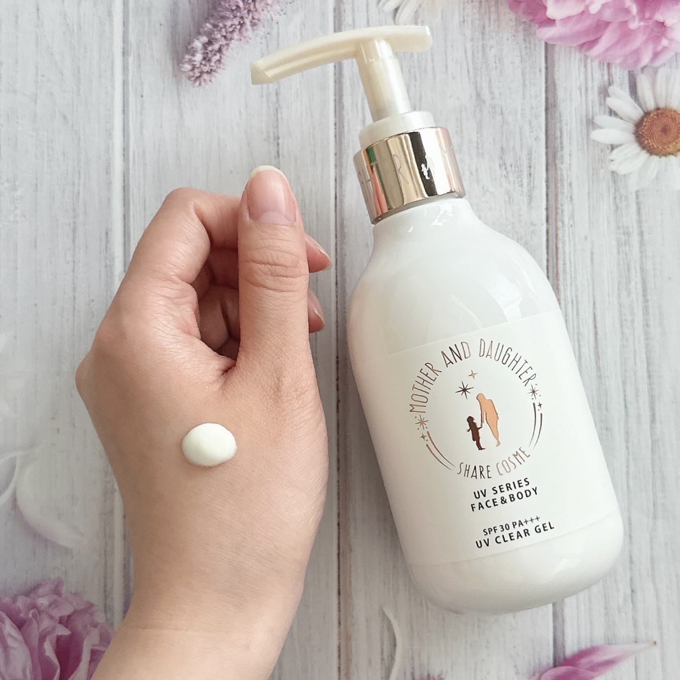 M&D クリアUVジェル/Mother&Daughter/日焼け止めジェルを使ったクチコミ(5枚目)