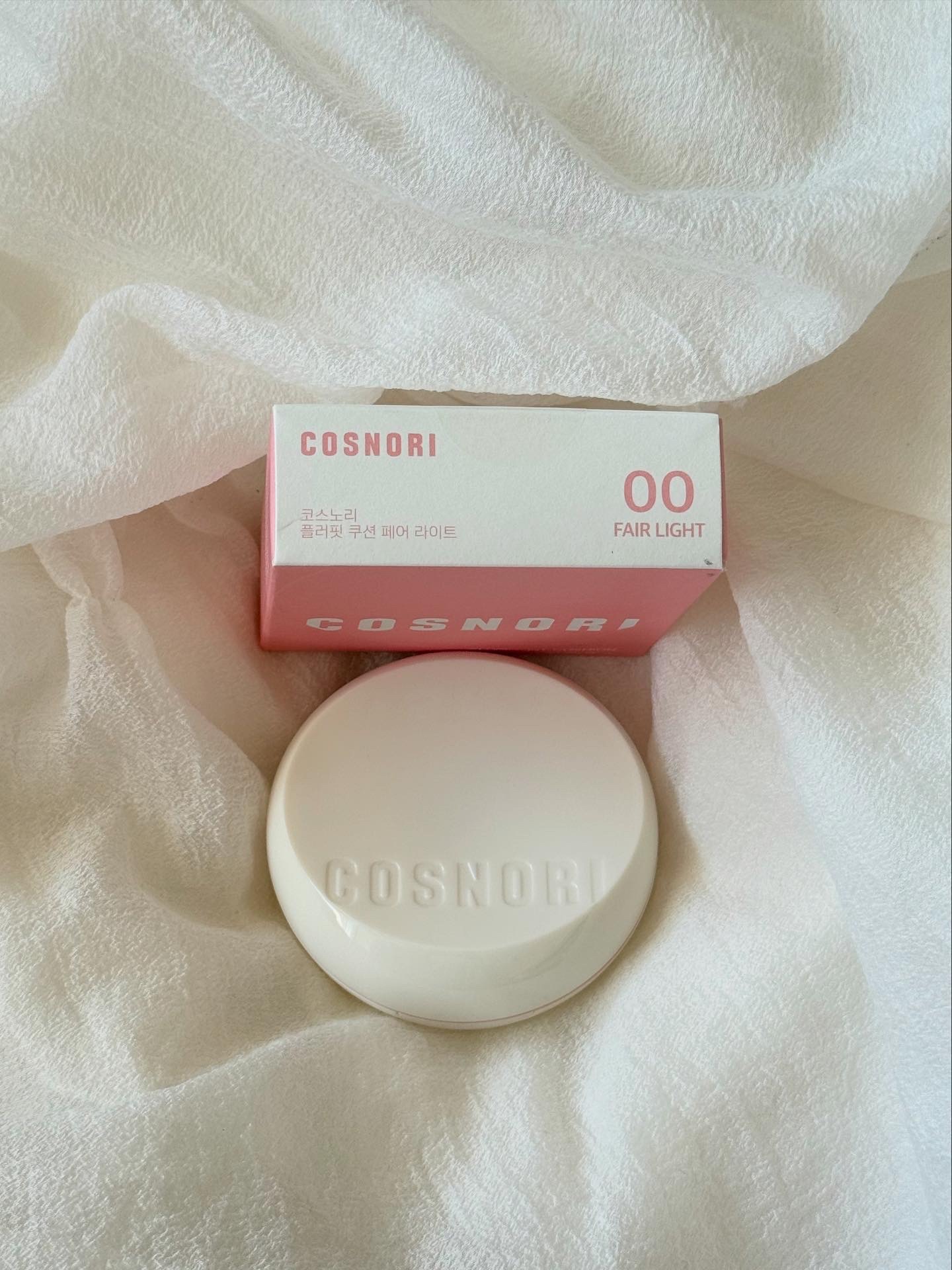 フラフィフィットクッション/COSNORI/クッションファンデーションを使ったクチコミ（1枚目）