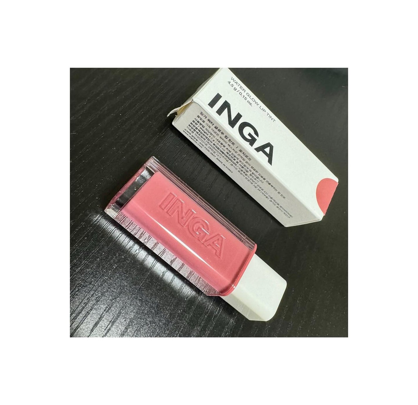 ウォーターグローリップティント/INGA/リップティントを使ったクチコミ(1枚目)