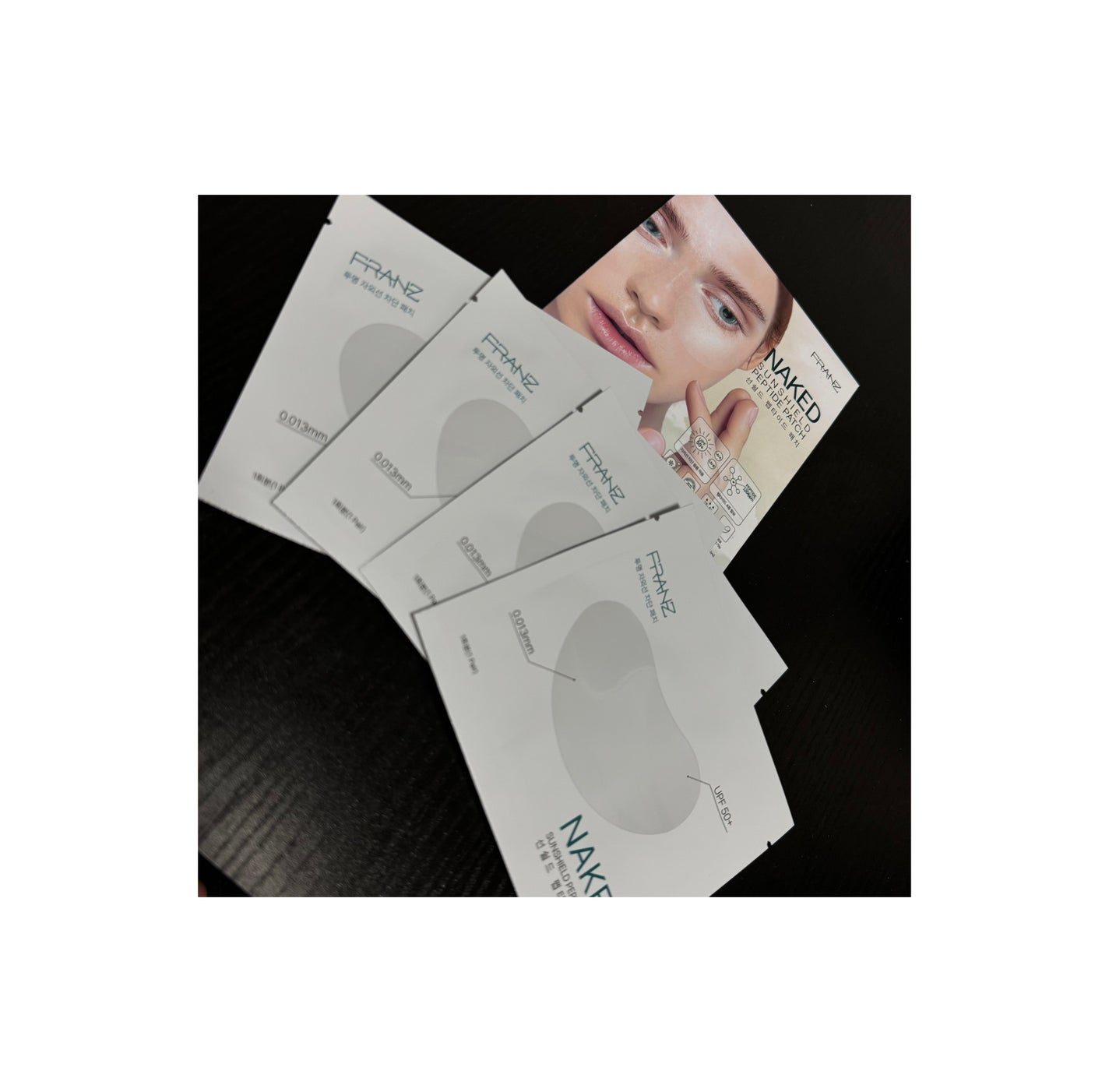 ネイキッドサンシールドペプチドパッチ/フランツ/その他スキンケアを使ったクチコミ(1枚目)