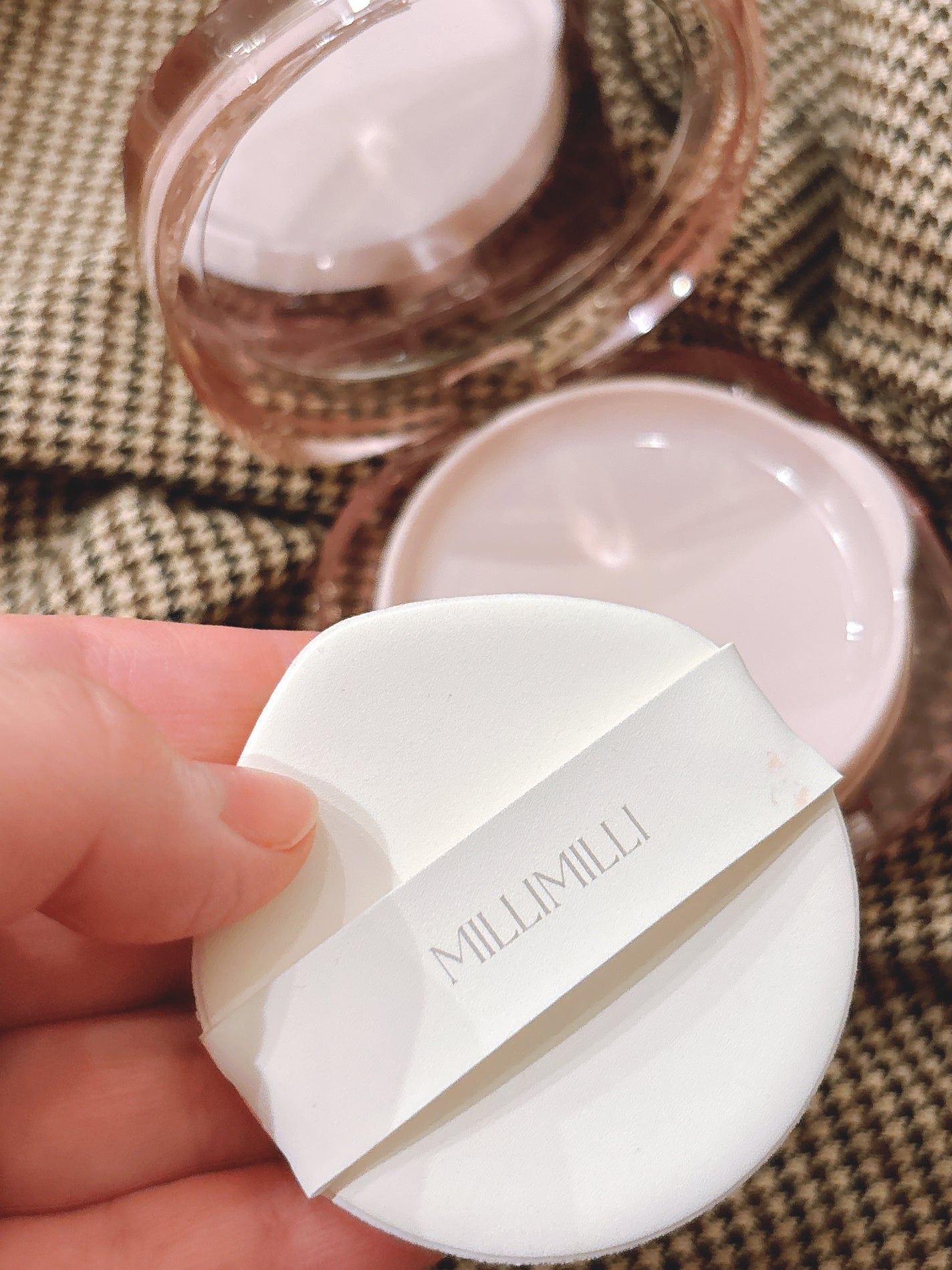 ツートンクッション/MILLIMILLI/クッションファンデーションを使ったクチコミ(3枚目)