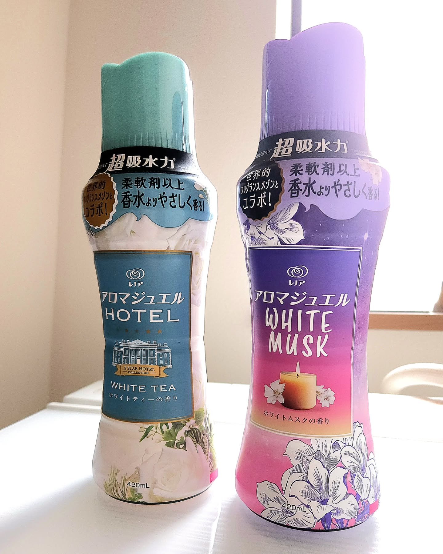 レノア アロマジュエル ホワイトティーの香り/レノア/柔軟剤を使ったクチコミ（1枚目）