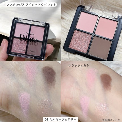 プレリュード・ディント ノスタルジア アイシャドウパレット/Dinto/アイシャドウパレットを使ったクチコミ(2枚目)