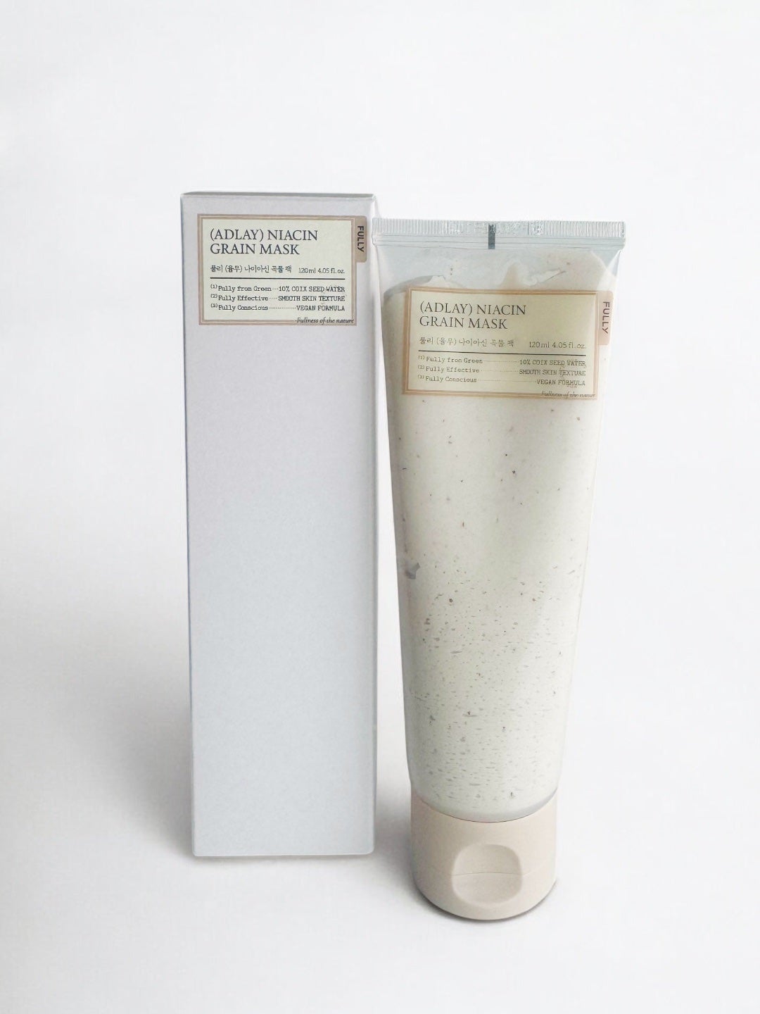 ハトムギナイアシンアミドマスクパック/FULLY/洗い流すパック・マスクを使ったクチコミ(4枚目)